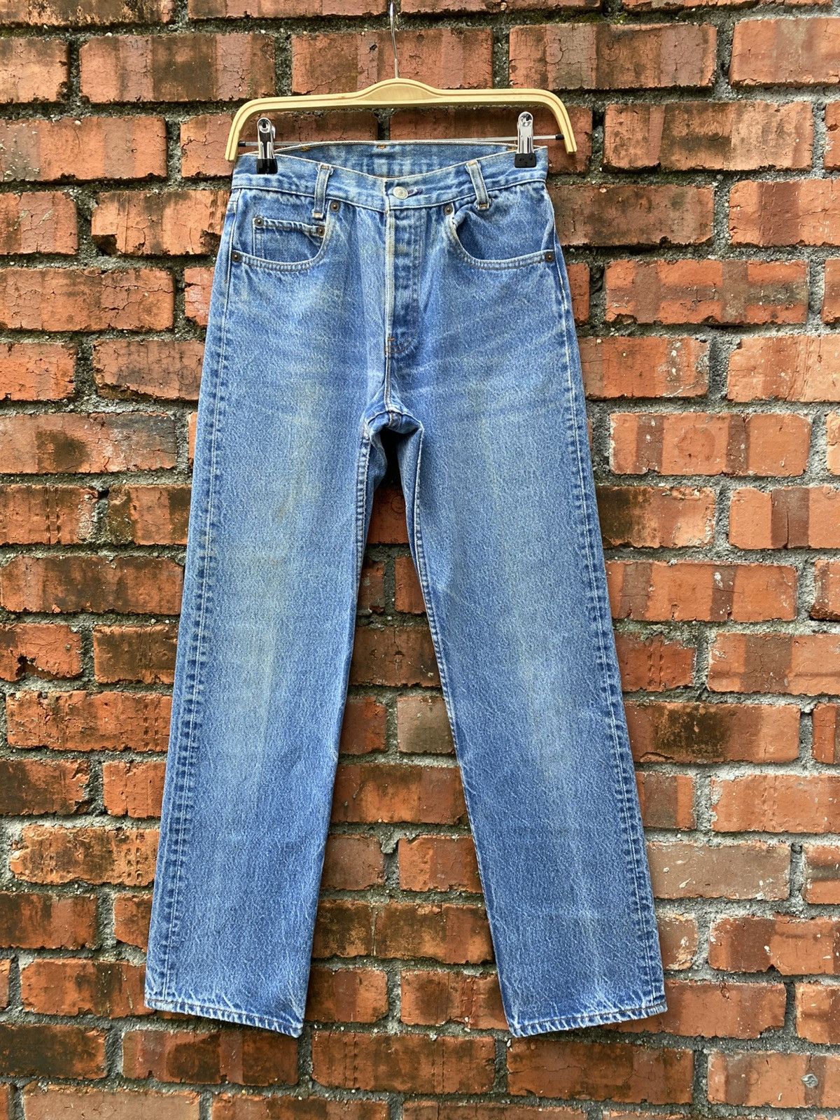 Levi's Vintage Clothing W27x29.5 Vintage levi's 501 made in USA 80s Size 27" / US 4 / IT 40 - 1 Thumbnail