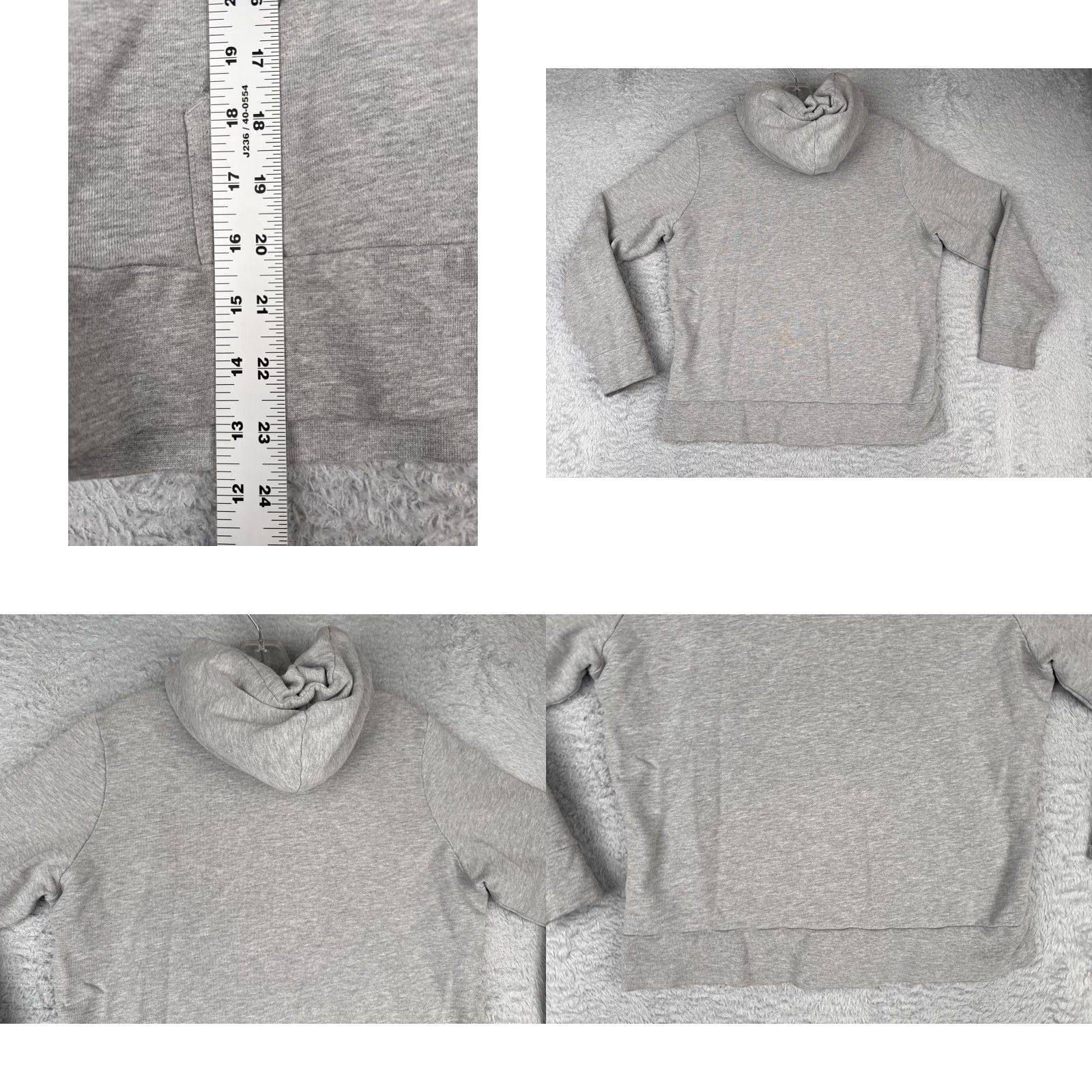The North Face The North Face Hoodie Womens L Gray Half Dome Logo Pullover Sweatshirt Size L / US 10 / IT 46 - 9 Thumbnail