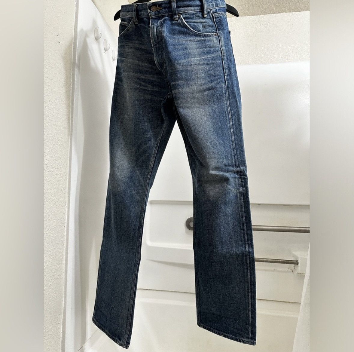 デニム・ジーパン CELINE JEANS DARK UNION WASH Celine Surf Flared Jeans Dark Union Wash メンズ - JP
