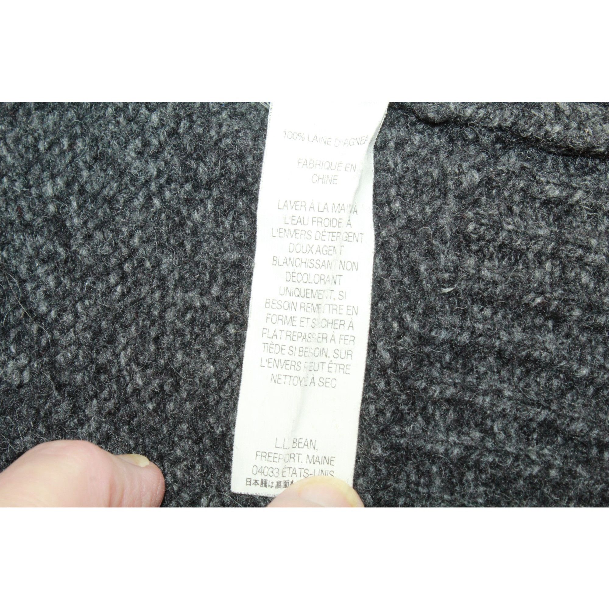 L.L. Bean LL Bean Men's Classic Ragg Wool Full Zip Cardigan Sweater He Size US M / EU 48-50 / 2 - 8 Thumbnail