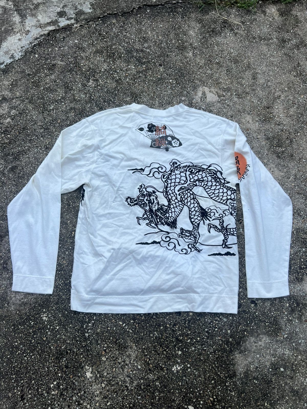 Karakuri Tamashii Karakuri Dragon Embroidered Design Longsleeve Size US L / EU 52-54 / 3 - 2 Thumbnail
