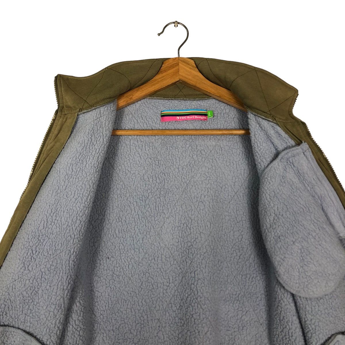 Japanese Brand 🔥Vtg Bomber Jacket Surf Zipper Big Logo Size US M / EU 48-50 / 2 - 12 Thumbnail