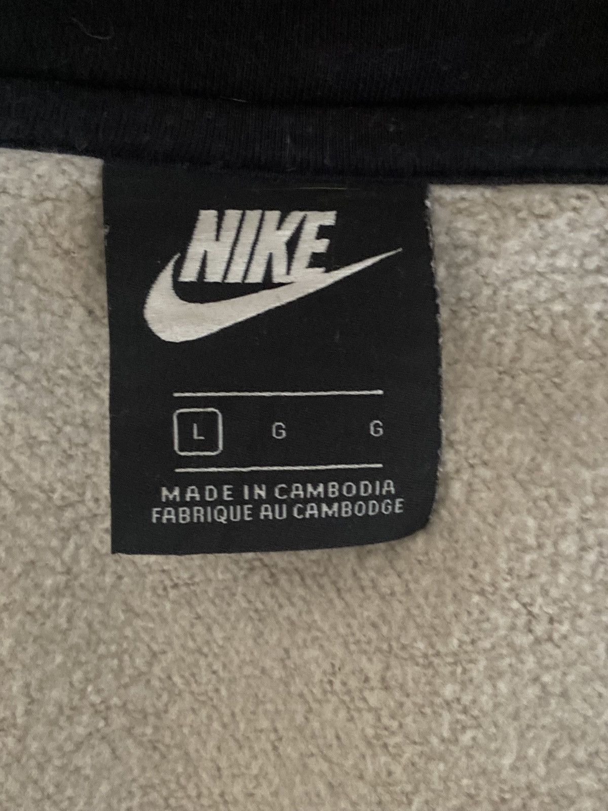 Nike Nike Jumper Sweatshirt Half Zip Fleece Pullover Size L Size US L / EU 52-54 / 3 - 3 Thumbnail