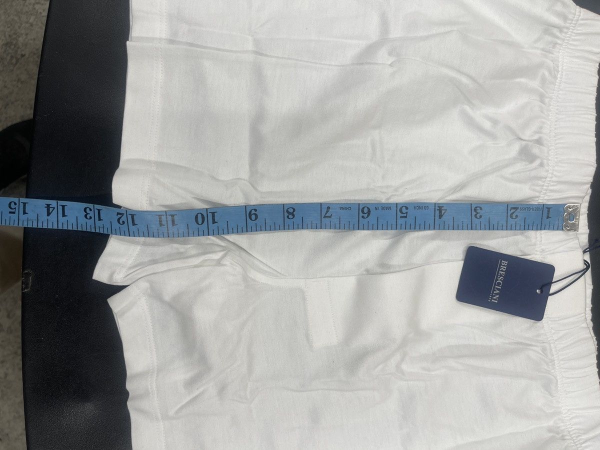 Other Bresciani Italian Luxury Boxer white Medium Size 32 - 3 Thumbnail