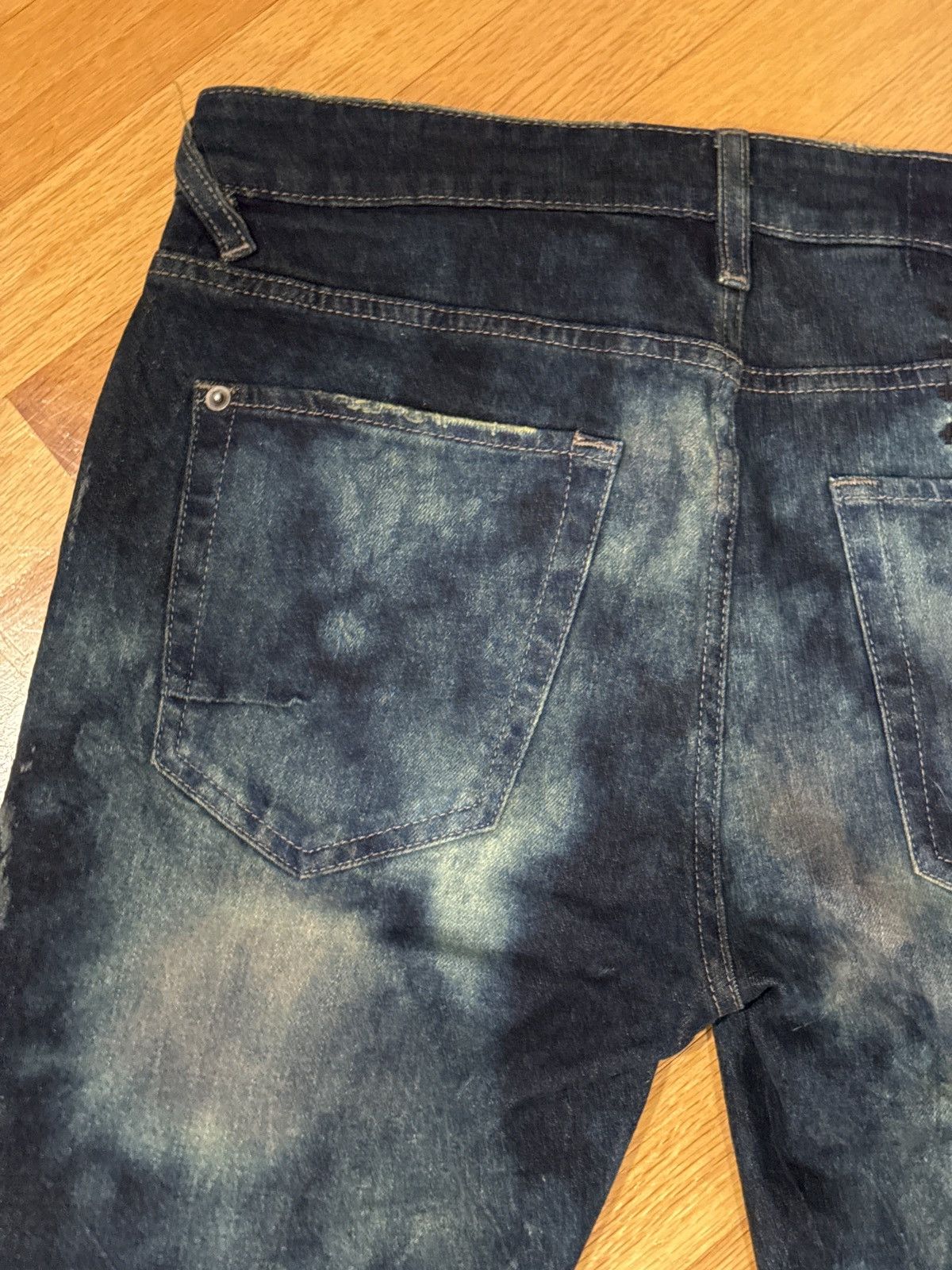Ksubi Ksubi Bleached Effect Slim Denim Size US 31 - 3 Thumbnail