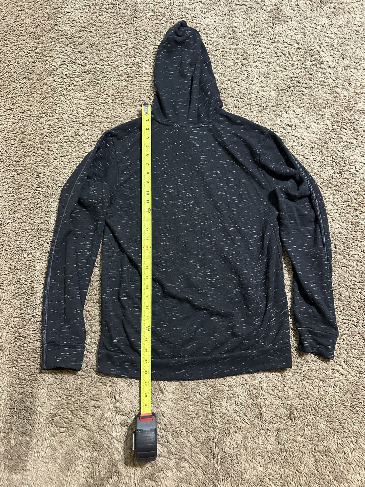 Adidas Vintage Adidas “triple black” hoodie 00s size medium Size US M / EU 48-50 / 2 - 7 Thumbnail