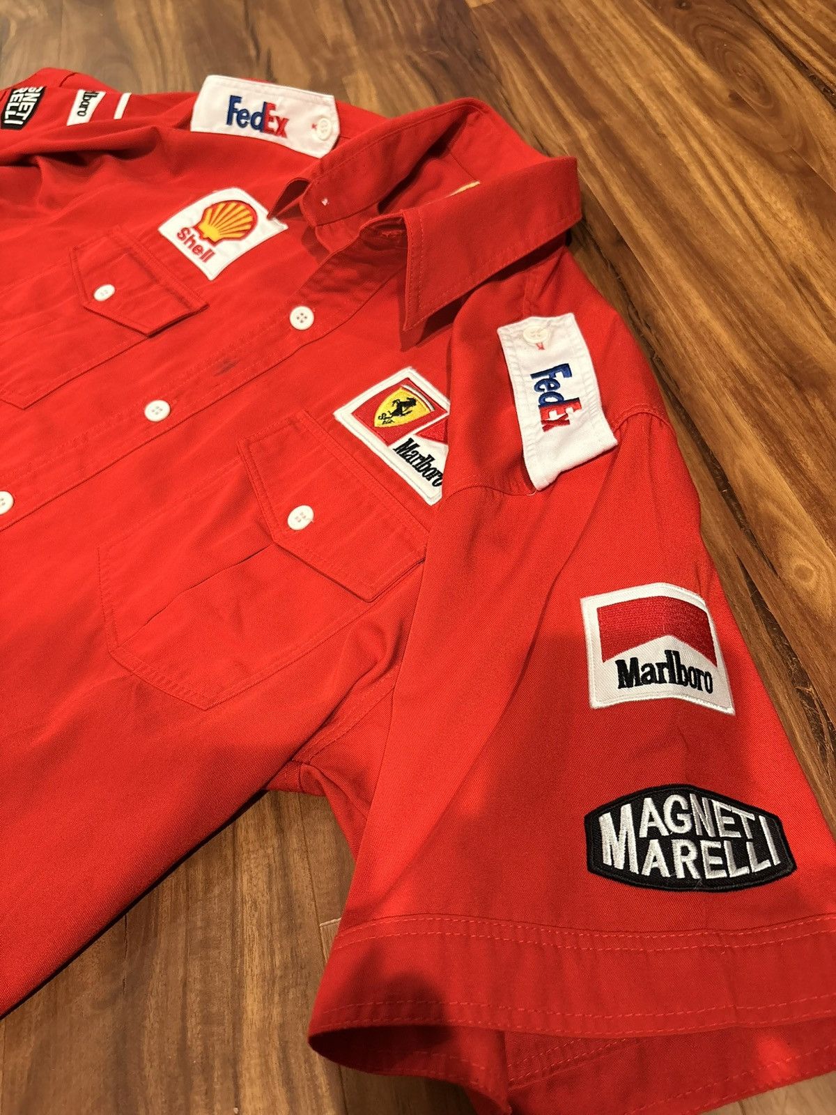 Ferrari 90’s Ferrari F1 Shirt Size US XL / EU 56 / 4 - 4 Thumbnail