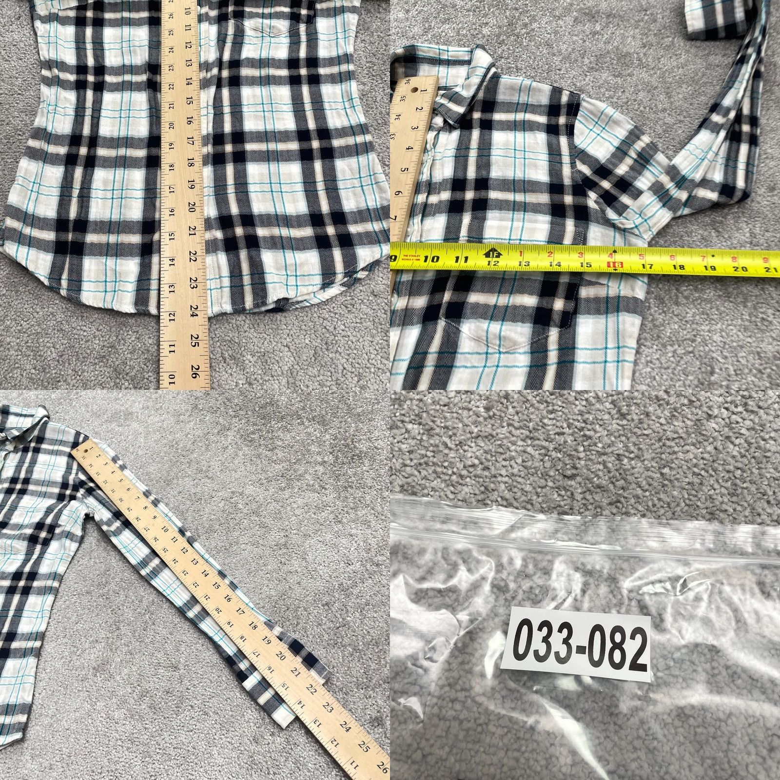 J.Crew J.CREW Button-Down Shirt Womens XXS Multicolor Plaid Long Sleeve Cotton Casual Shirt Size XXS / US 00 / IT 34 - 8 Thumbnail