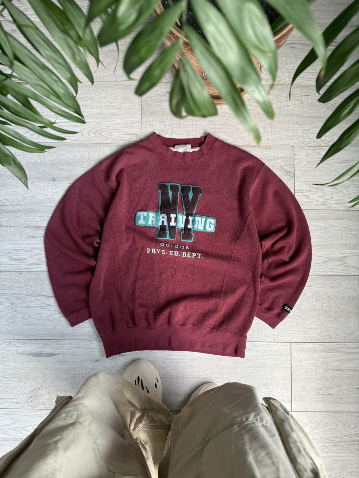 Adidas × Vintage Vintage Adidas Sweatshirt 90’s Size US M / EU 48-50 / 2 - 1 Thumbnail