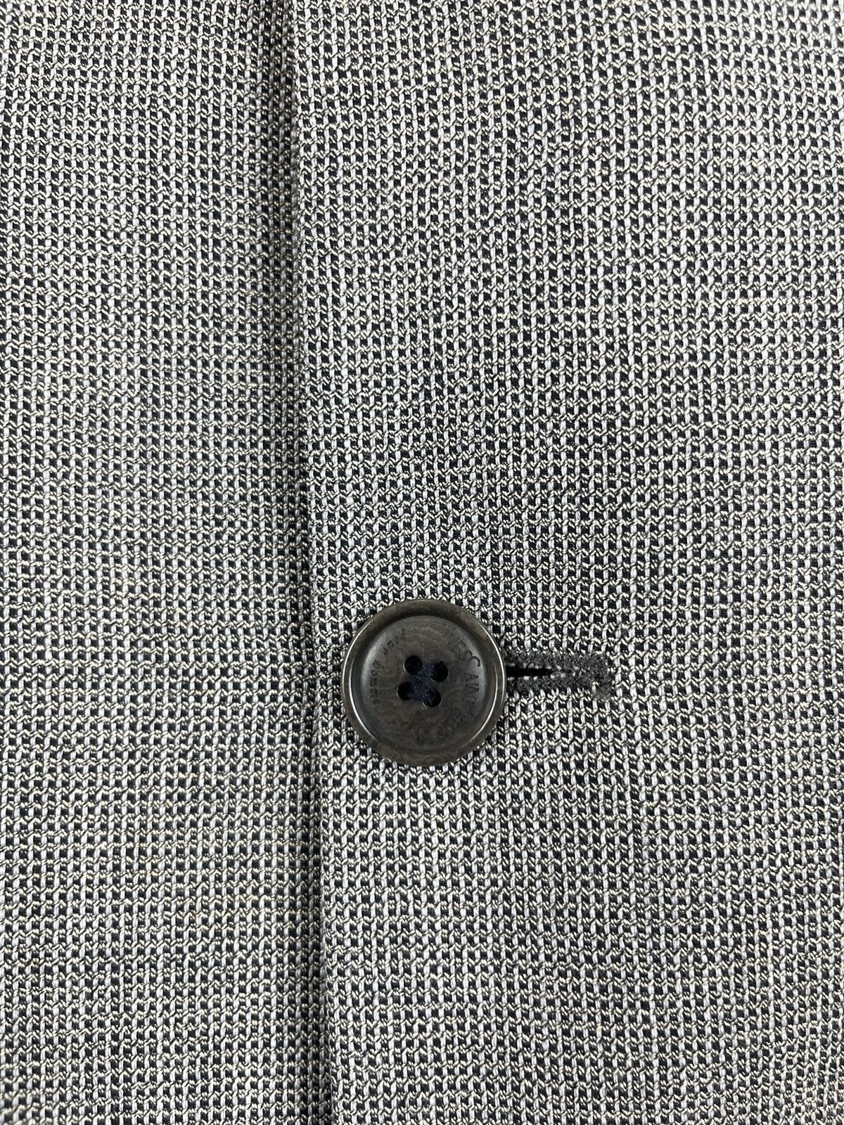 Vintage Yves Saint Laurent pour homme grey 3 button blazer Size 44R - 6 Thumbnail