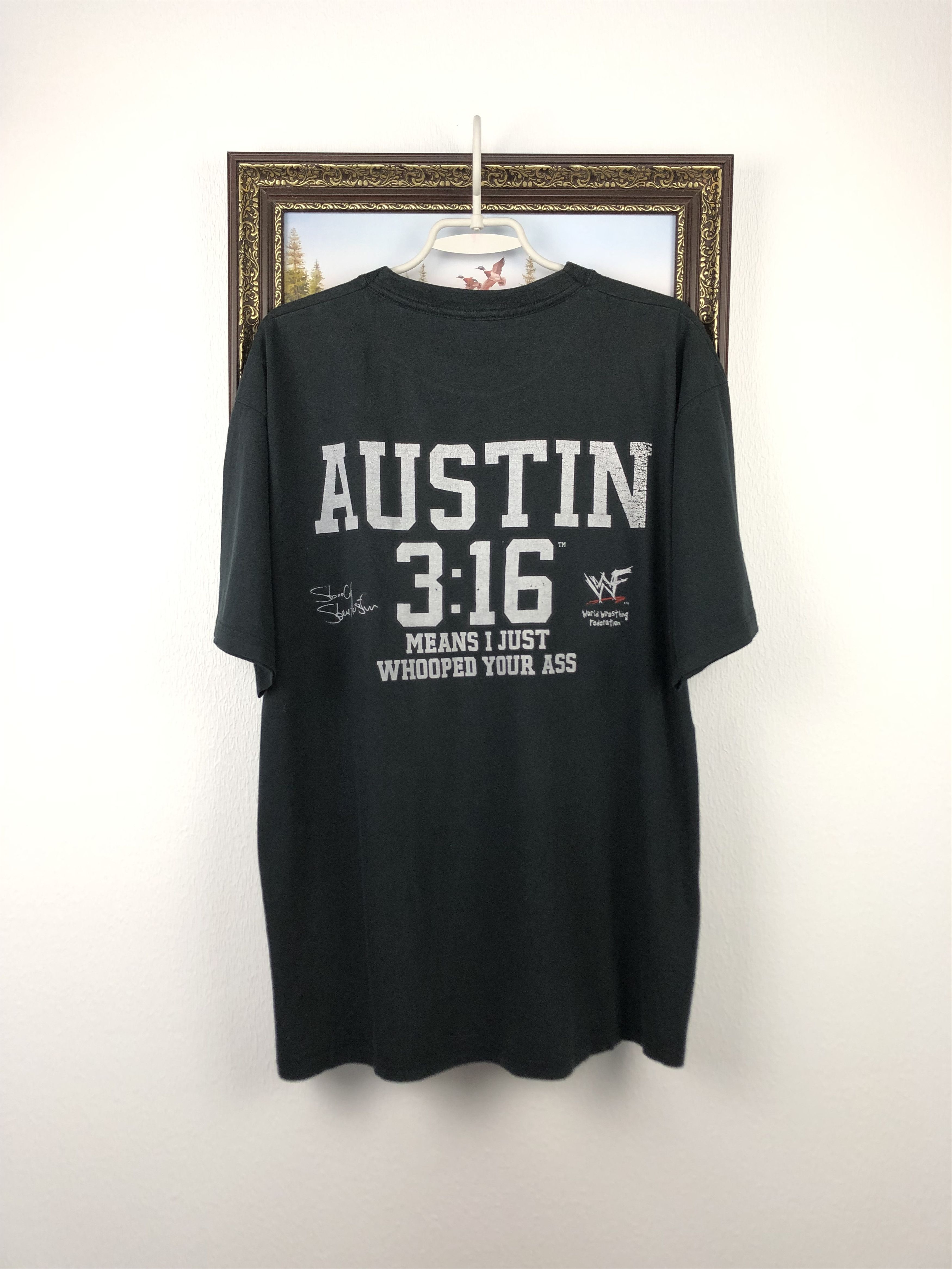 Vintage × WWE Vintage Stone Cold Steve Austin Shirt WWE Austin 3:16 Tee Size US L / EU 52-54 / 3 - 10 Thumbnail