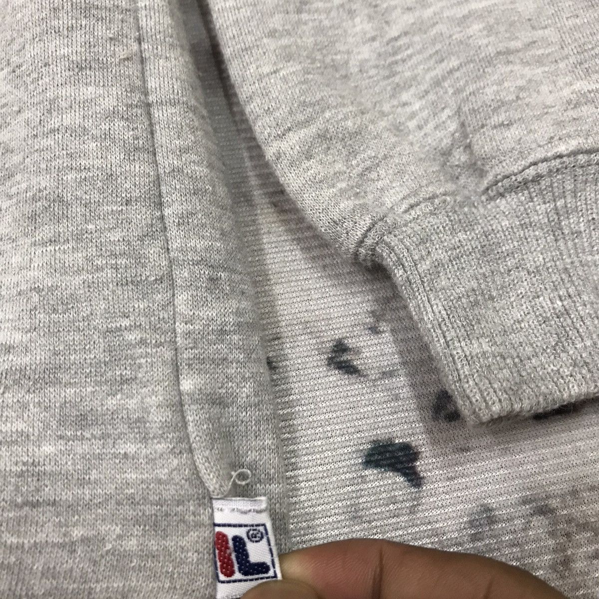 Fila Vintage Fila Biella Italia Embroidery Logo Sweatshirt Size S / US 4 / IT 40 - 5 Thumbnail