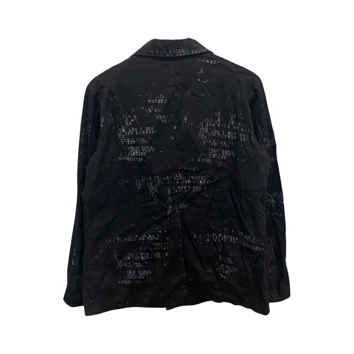 Japanese Brand h.NAOTO H.ANARCHY 'Forever Anarchy Deconstructed Jacket Punk Size US M / EU 48-50 / 2 - 2 Thumbnail