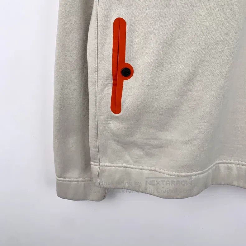 Hermes Hermes Grey Half Zip Hooded Long Sleeve Jacket Size L / US 10 / IT 46 - 4 Thumbnail