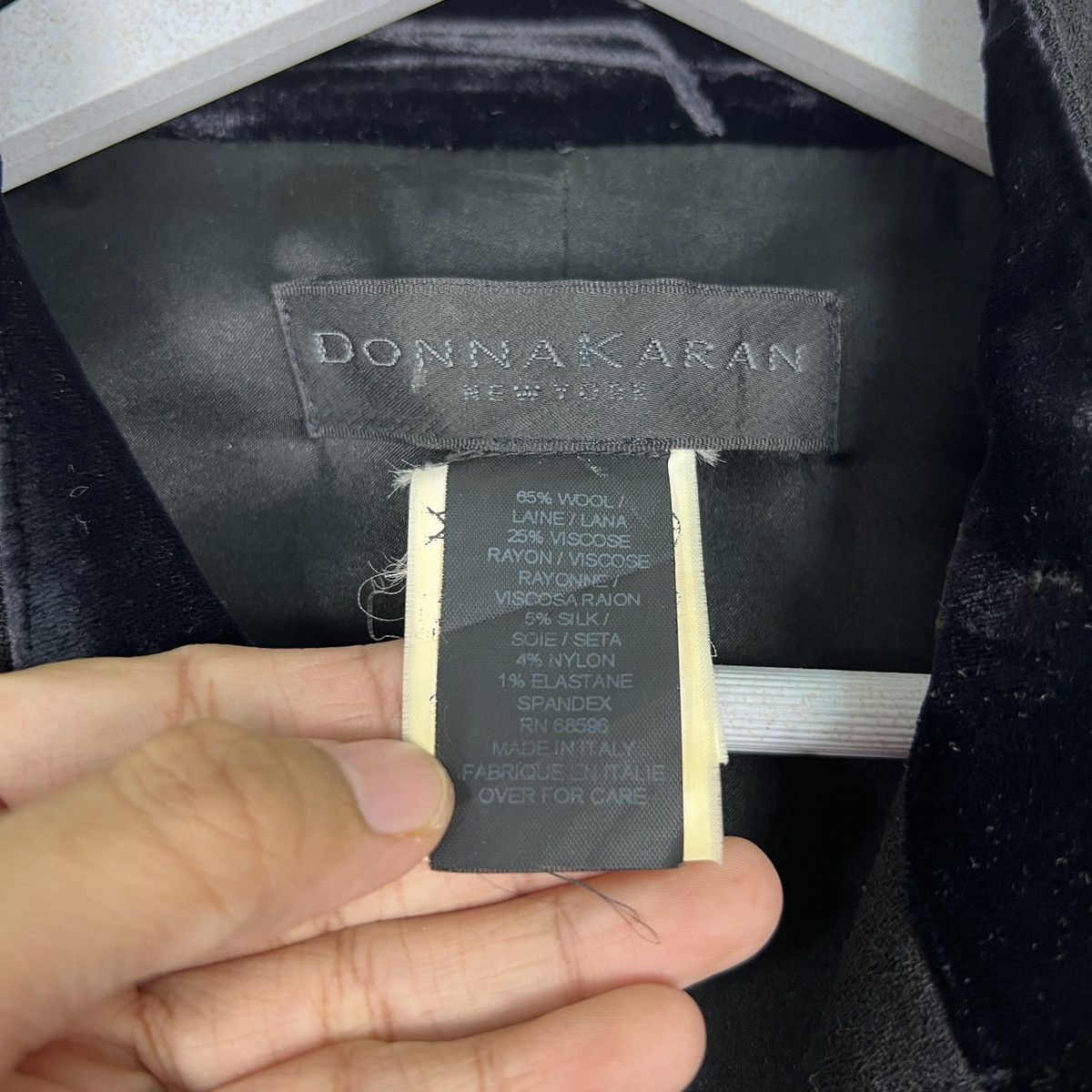 Donna Karan 🔥 DONNA KARAN NY MULTI BUTTON ZIPPER JACKET MADE IN ITALY Size US M / EU 48-50 / 2 - 15 Thumbnail