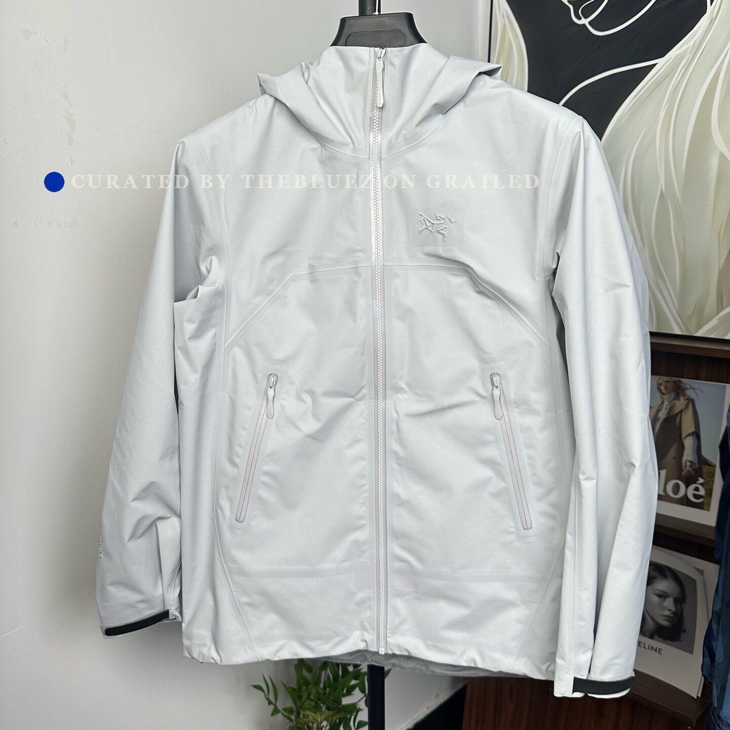 Arc'teryx × Jil Sander Arcteryx Jil Sander Gore-tex Jacket White