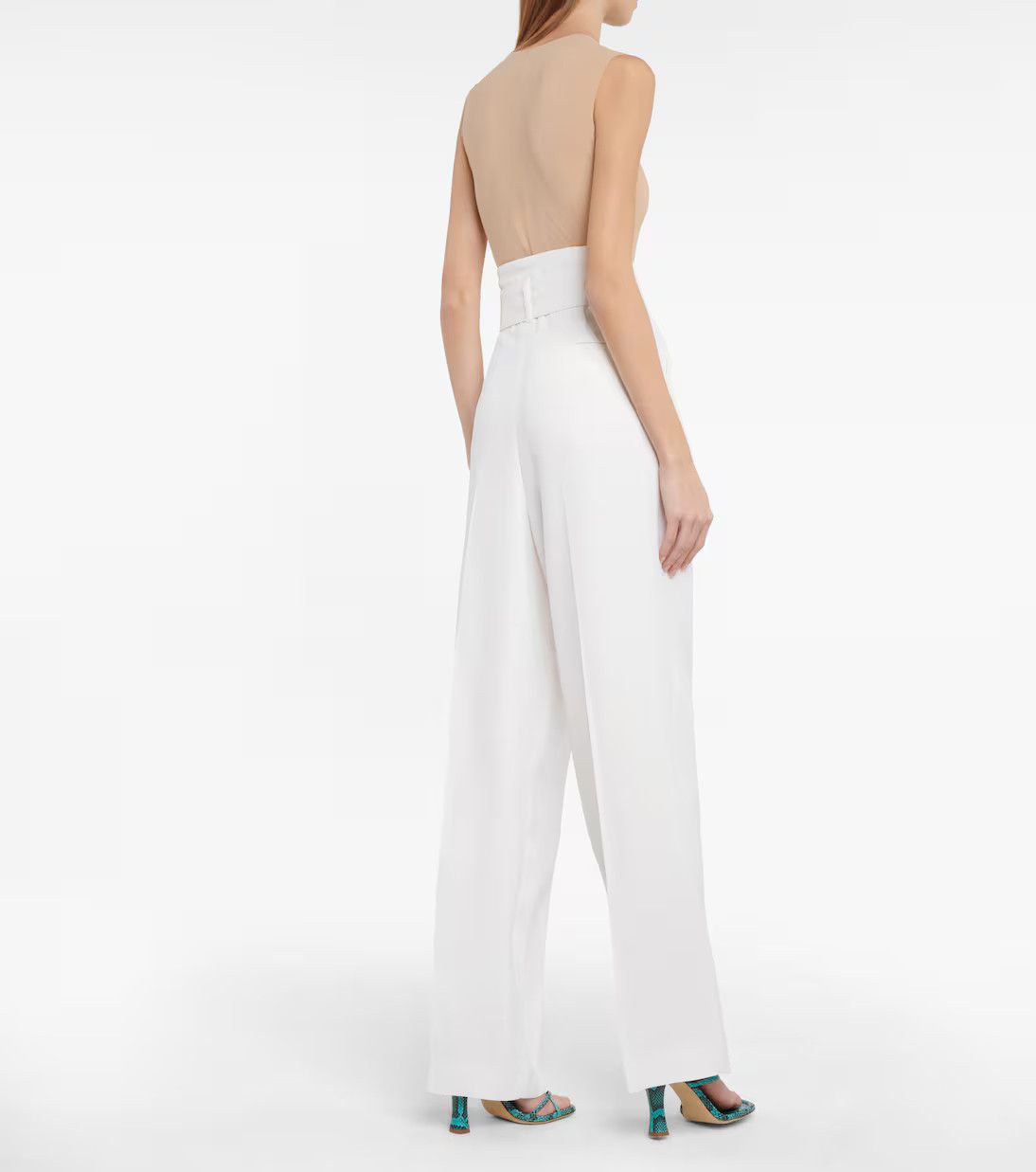 Golden Goose o1y0725 Casual Pant in White Size 26" / US 2 / IT 38 - 4 Thumbnail