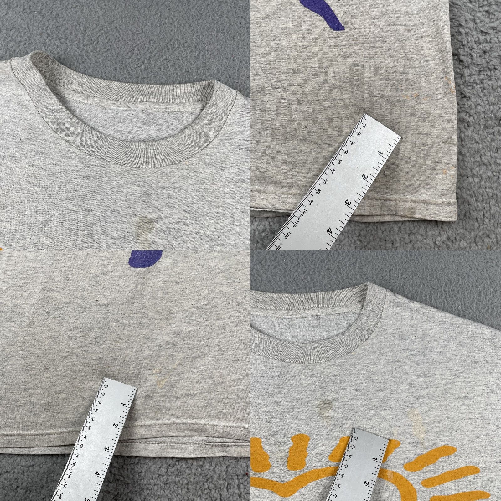 Vintage VINTAGE American Heart Association Heart Walk Shirt XL Gray Men T-Shirt Crew Neck 90s Y2k Event Runner Athletic Heart Size US XL / EU 56 / 4 - 8 Thumbnail