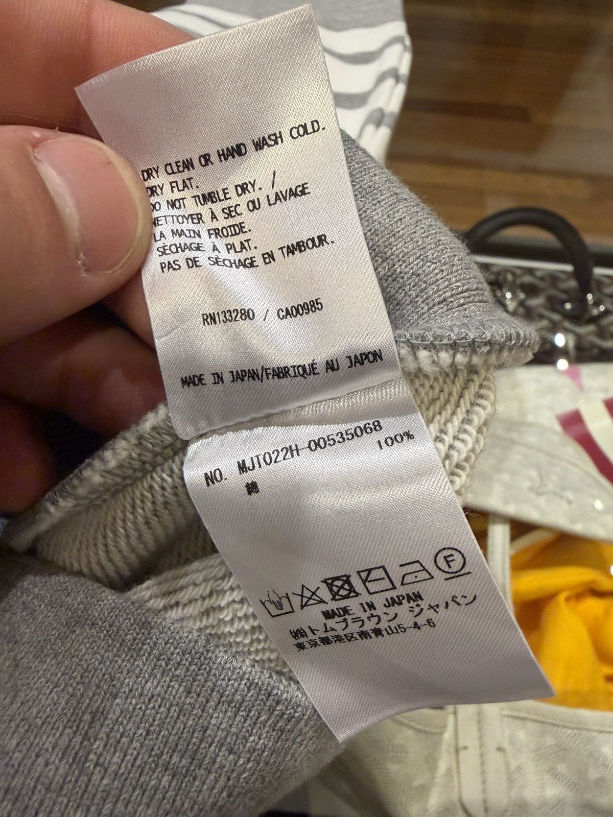 Thom Browne Thom Browne Classic 4 Bar Full Zip Up Hoodie - Grey Size US XS / EU 42 / 0 - 5 Thumbnail