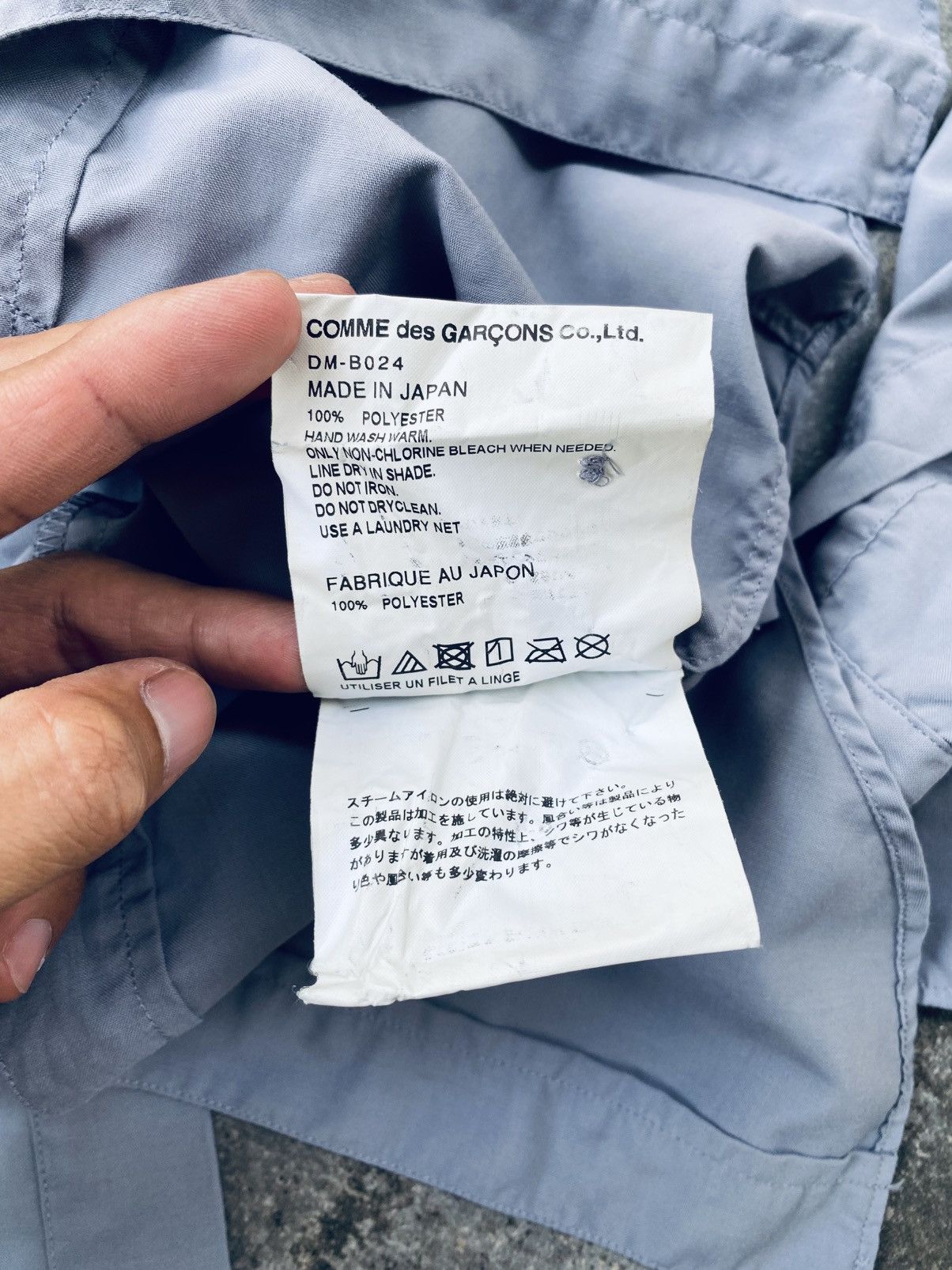 Comme des Garcons Homme Deux AD2023 Homme Deux Comme Des Garcons Button Ups Shirt Size US M / EU 48-50 / 2 - 6 Thumbnail