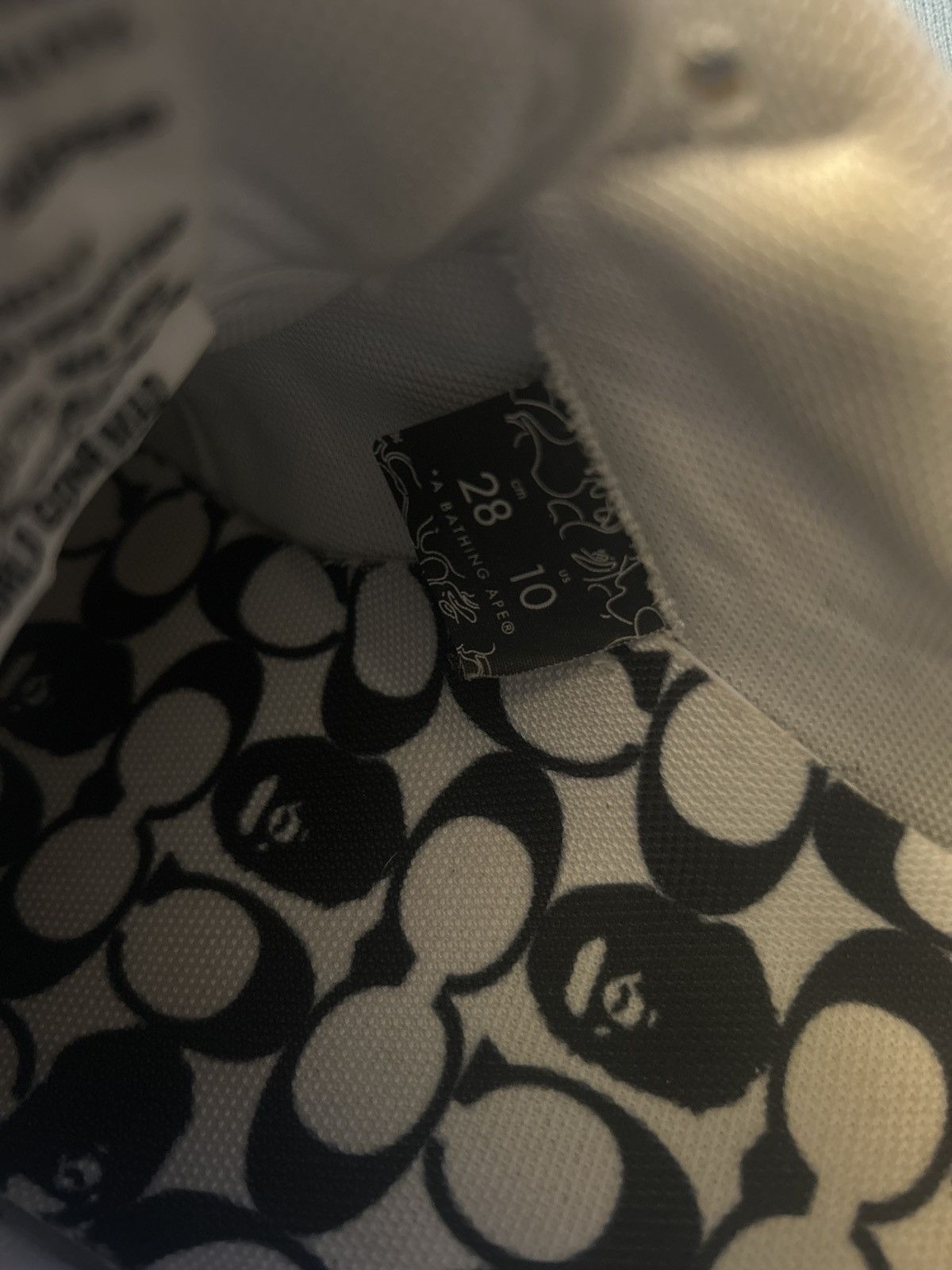 Bape × Coach Bape x Coach Bapesta Size US 10 / EU 43 - 7 Thumbnail
