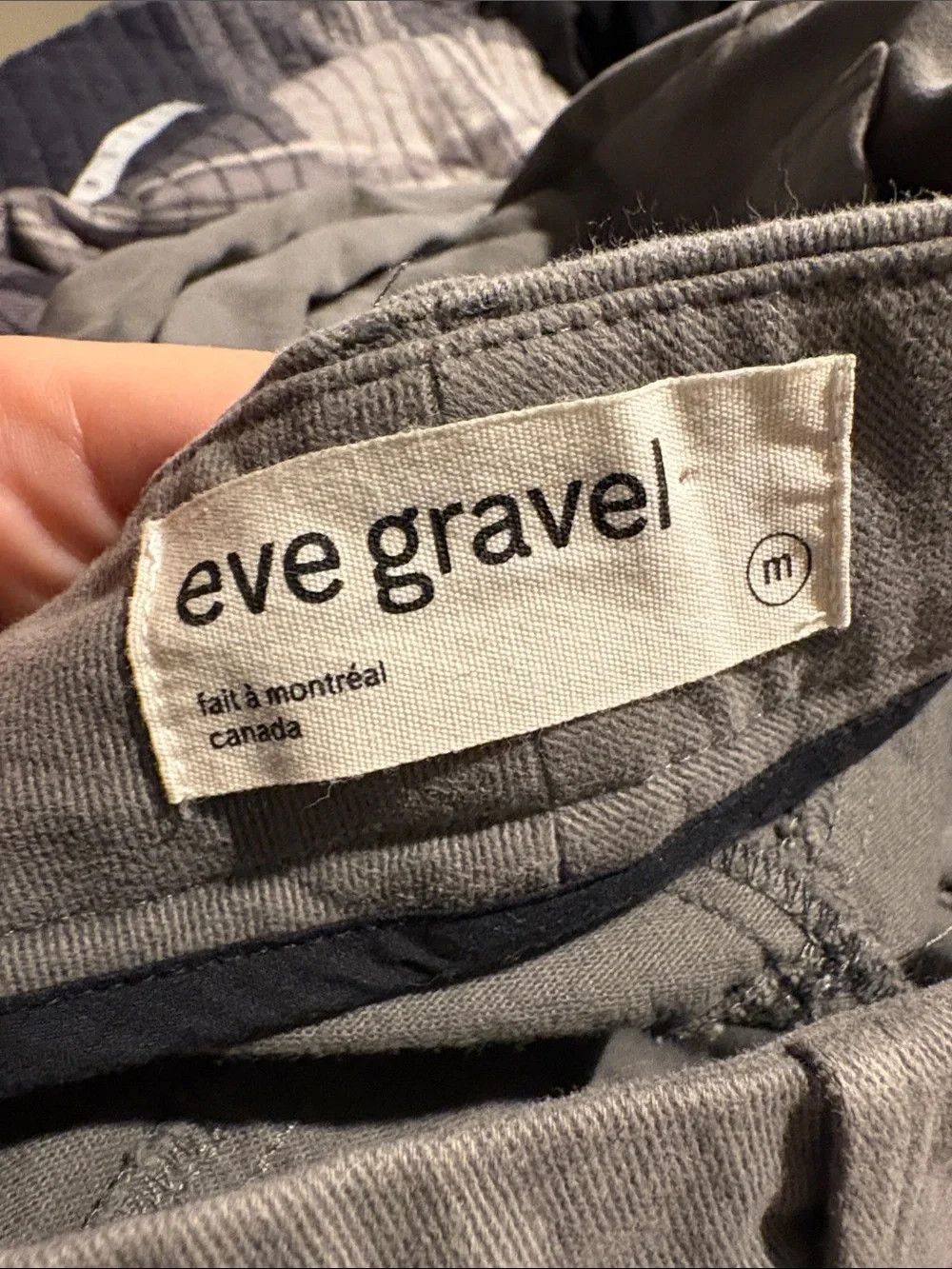 Other eve gravel JOY pants olive green high waist straight cut Size 30" / US 8 / IT 44 - 8 Thumbnail