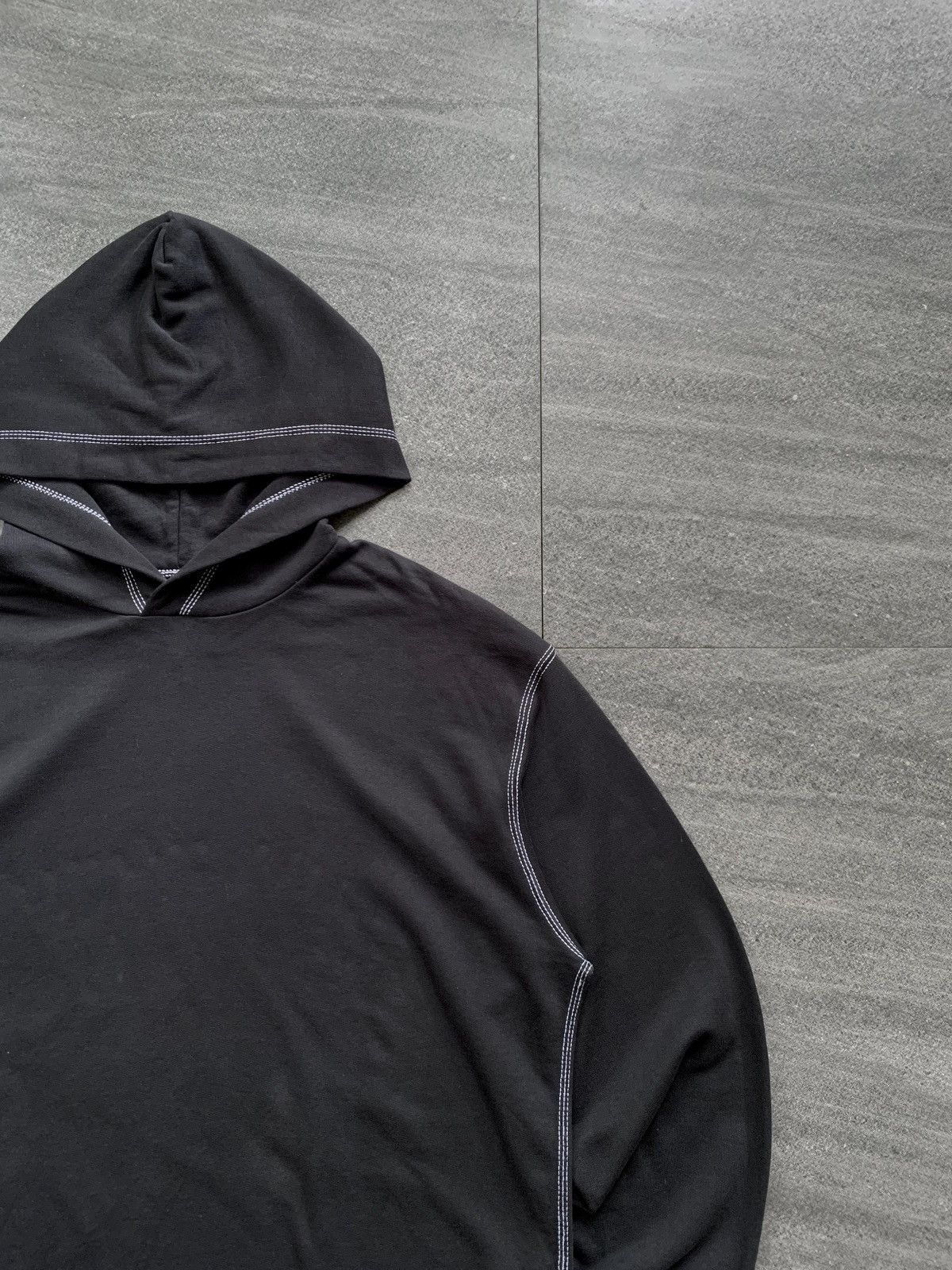 Maison Margiela FREE TAX! MM6 Contrast Stitching Side Cut Hoodie Size US L / EU 52-54 / 3 - 2 Thumbnail