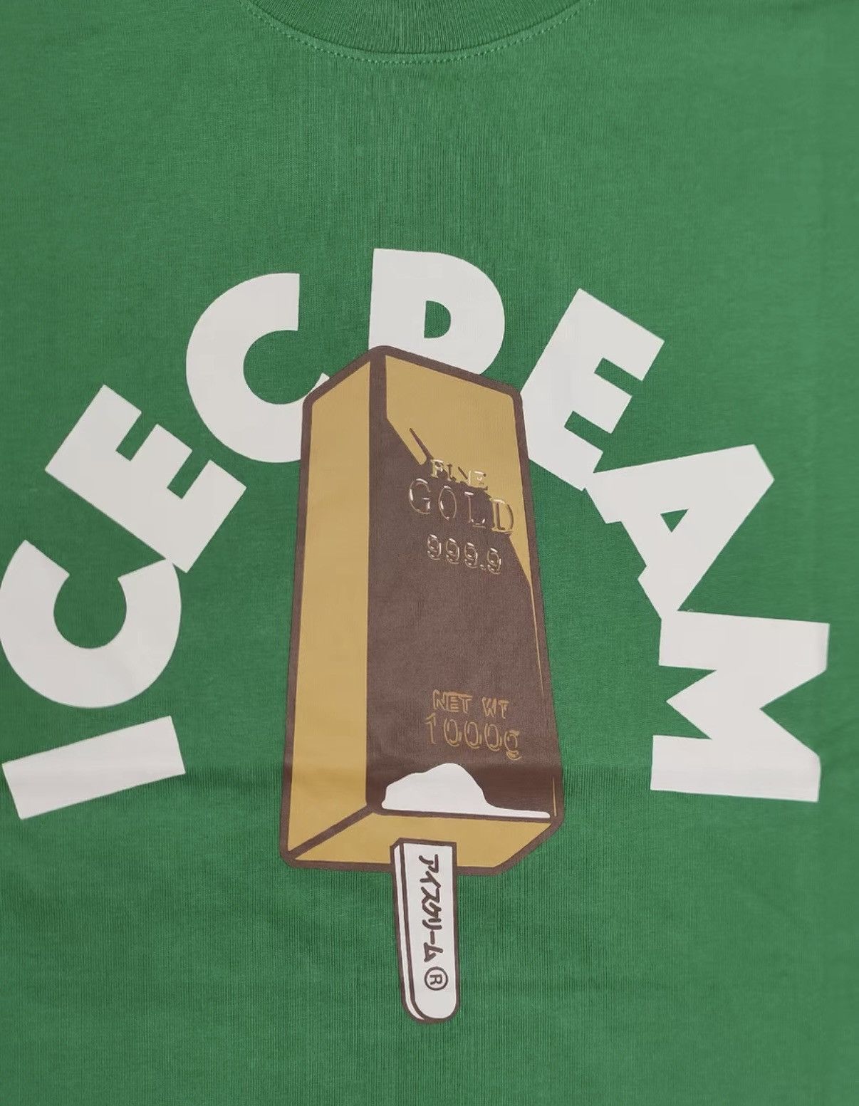 Billionaire Boys Club ICECREAM Gold Bar Ice Cream Graphic Short Sleeve T-Shirt Size US XL / EU 56 / 4 - 6 Thumbnail