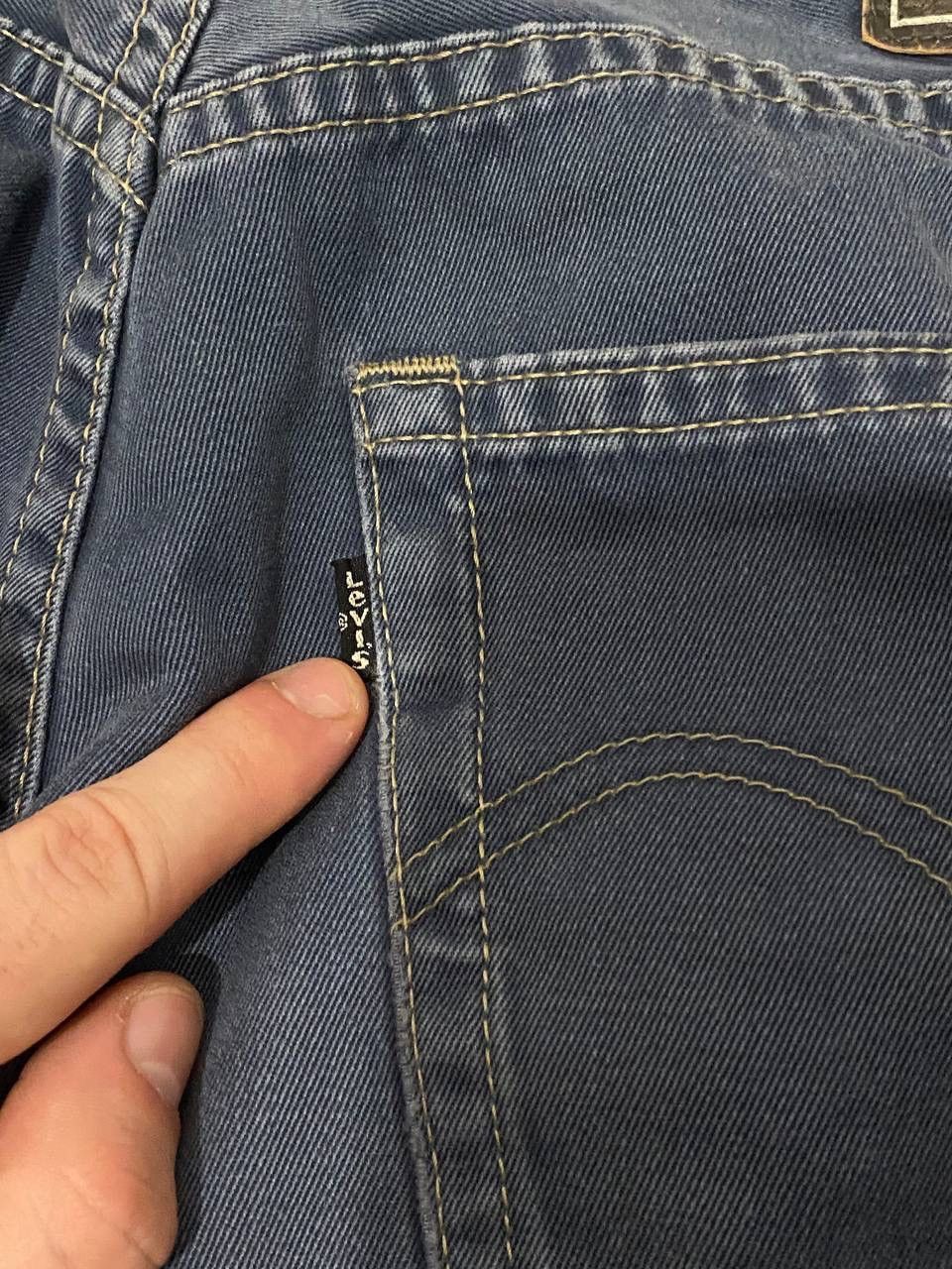 Levi's Vintage Levi’s Jeans – Men’s Straight Trousers Made in Italy Size US 33 - 3 Thumbnail
