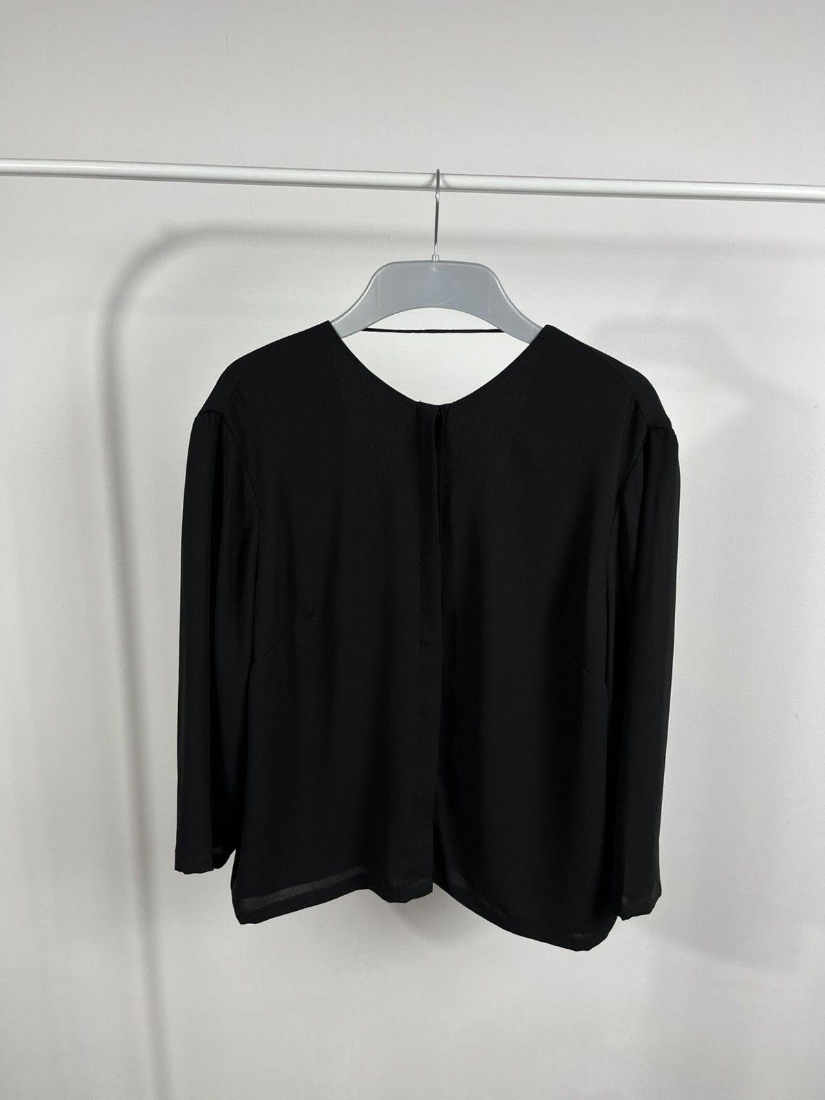 Dion Lee Dion Lee Black Cut-Out Back Long Sleeve Blouse Size US 6 Size M / US 6-8 / IT 42-44 - 5 Thumbnail