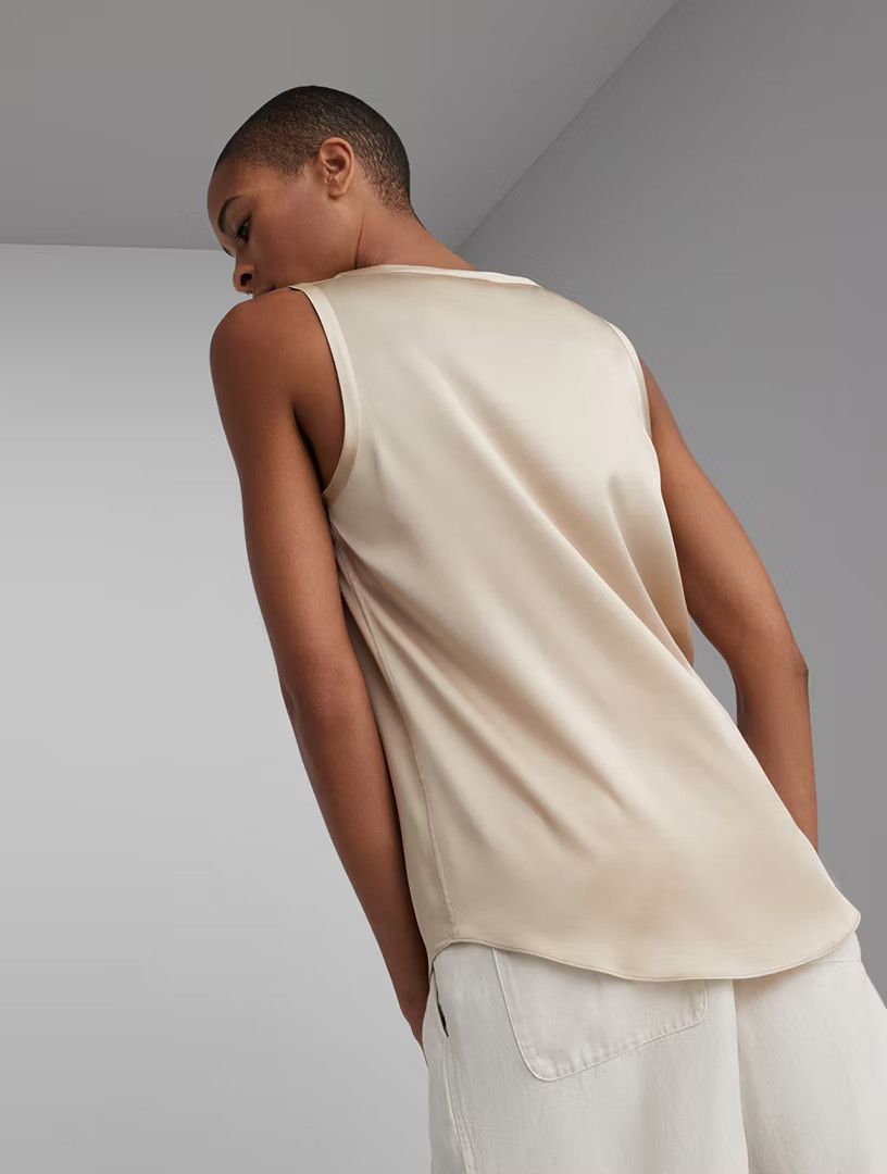 Brunello Cucinelli o1la1rc1a0425 Lady Top in Golden Size S / US 4 / IT 40 - 3 Thumbnail