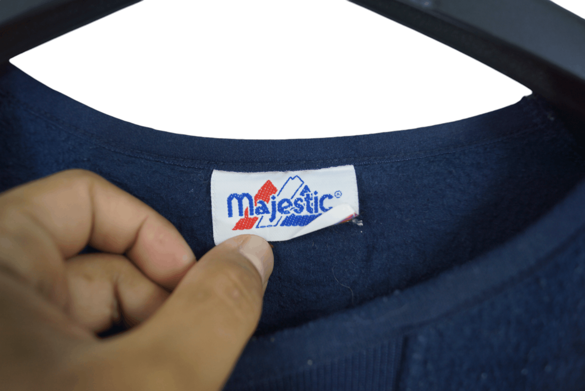 Majestic × Vintage Vintage Majestic Fleece New York Logo Size US M / EU 48-50 / 2 - 4 Thumbnail