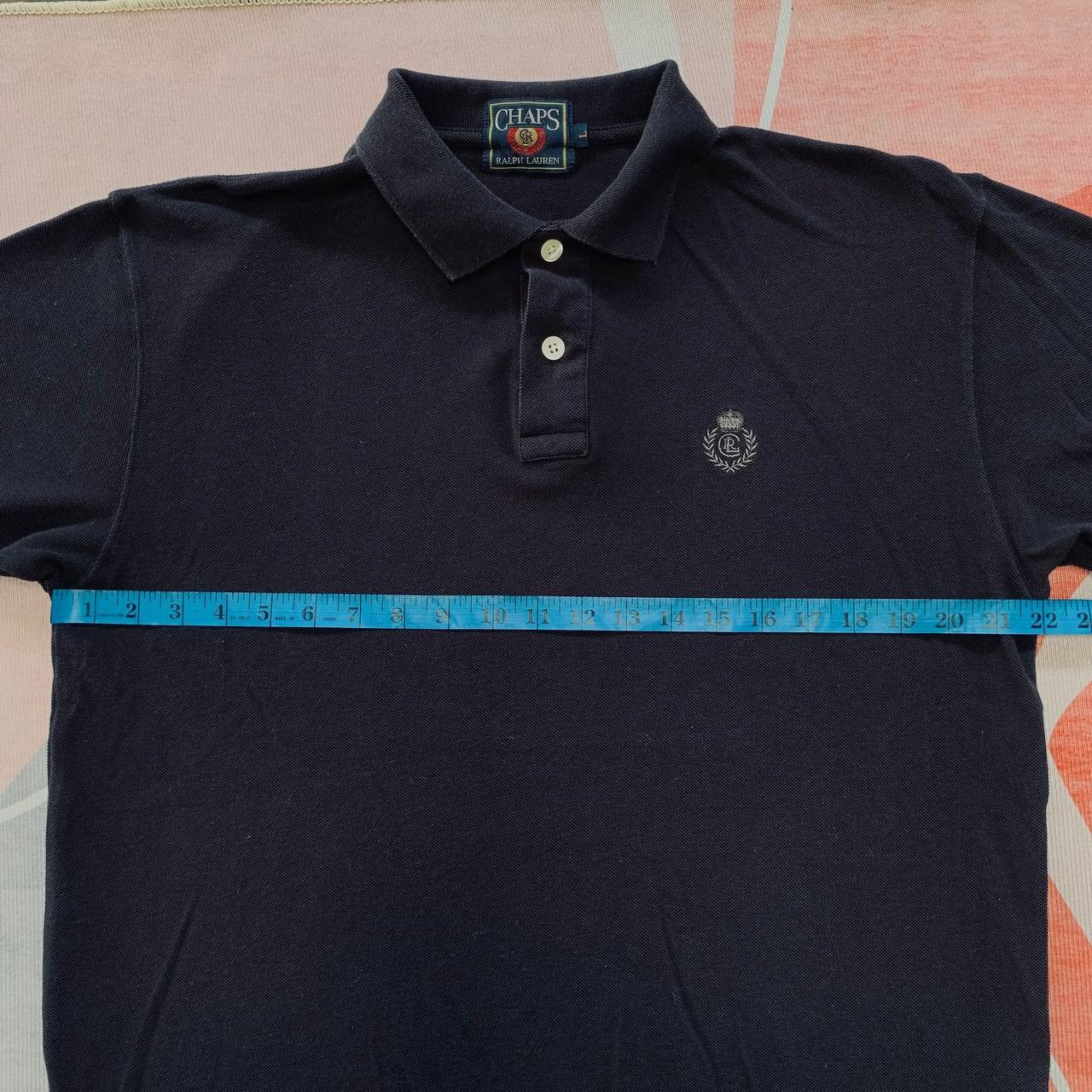 Chaps Ralph Lauren Vintage CHAPS RALPH LAUREN Small Embroidered Logo Polo Tee Size US M / EU 48-50 / 2 - 8 Thumbnail