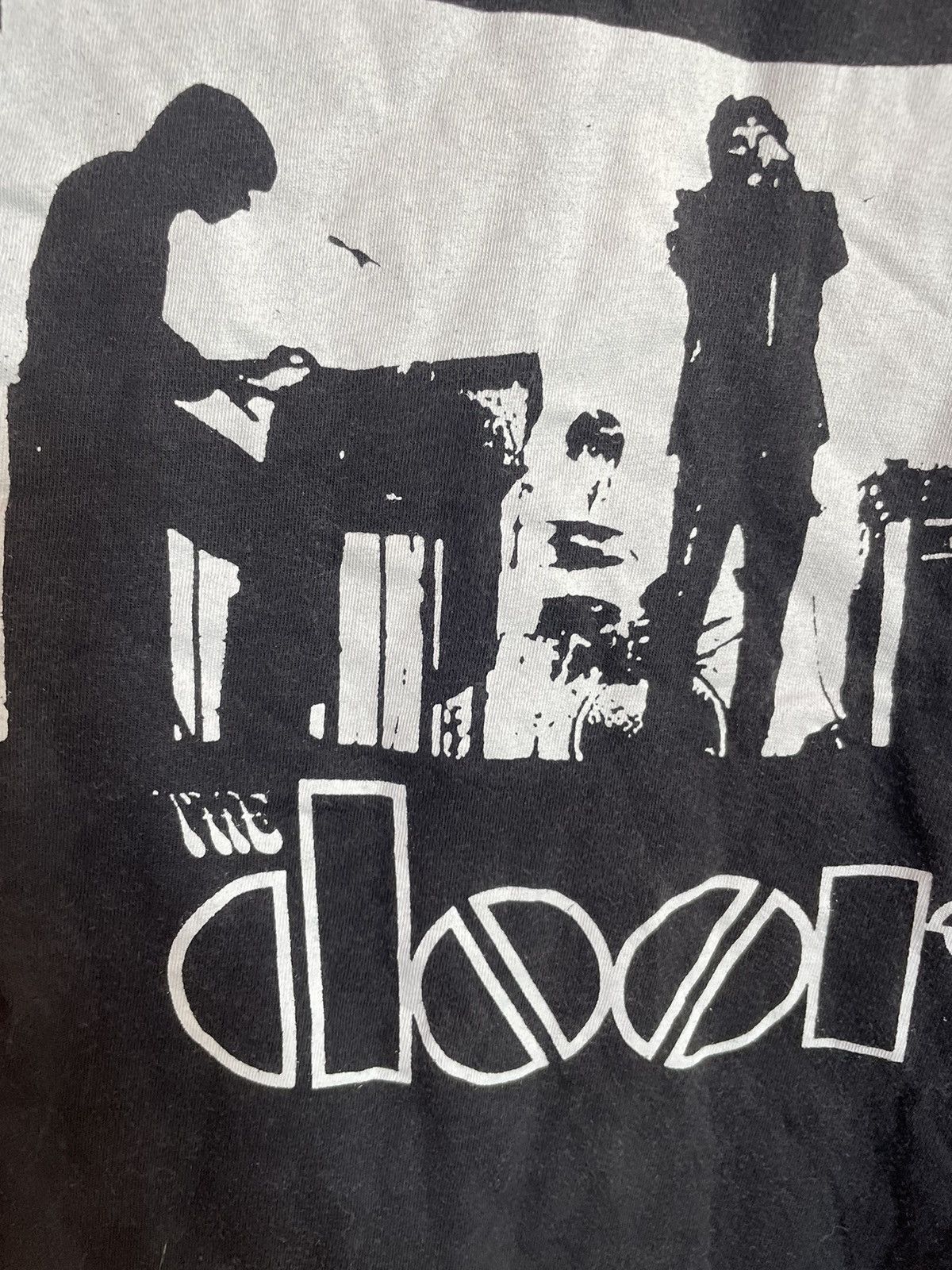 Band Tees × Vintage Vintage 80s The Doors Jim Morrison T Shirt Band Tee Size US M / EU 48-50 / 2 - 5 Thumbnail