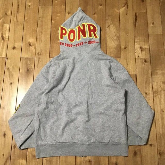 Bape 2005 BAPE 2nd Shark Full Zip Hoodie a bathing ape NIGO PONR Size US M / EU 48-50 / 2 - 3 Thumbnail