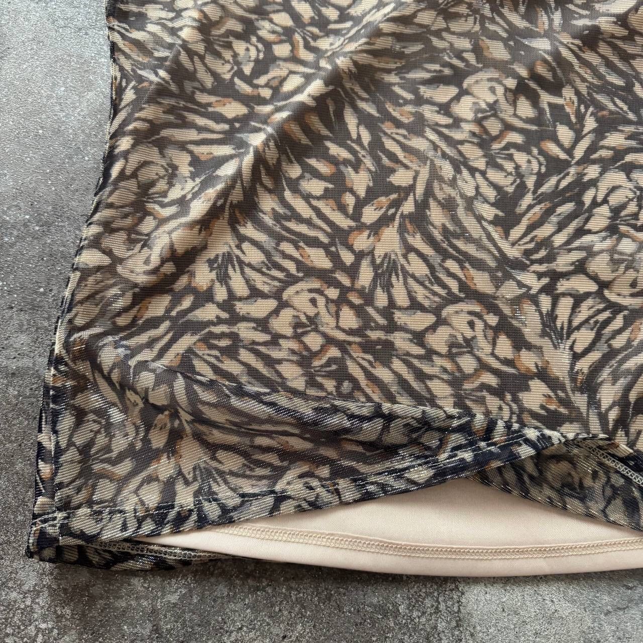 Hysteric Glamour × Japanese Brand × Vintage Morgan de Toi Vintage Mesh Leopard Tank Top Size XS / US 0-2 / IT 36-38 - 6 Thumbnail