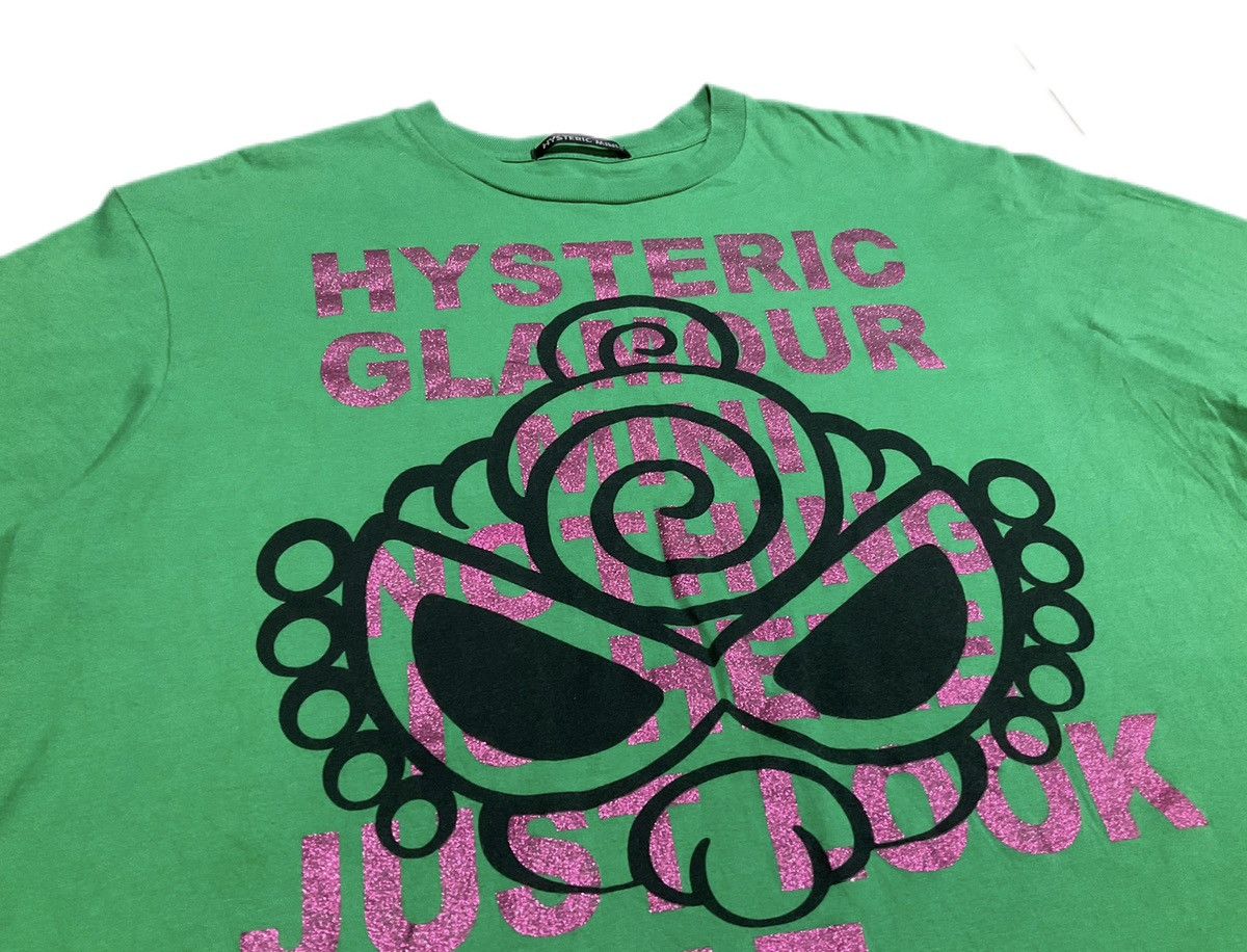 Hysteric Glamour 🔥Sick Y2K Hysteric Mini Shirt Glitter Poem Size US L / EU 52-54 / 3 - 3 Thumbnail
