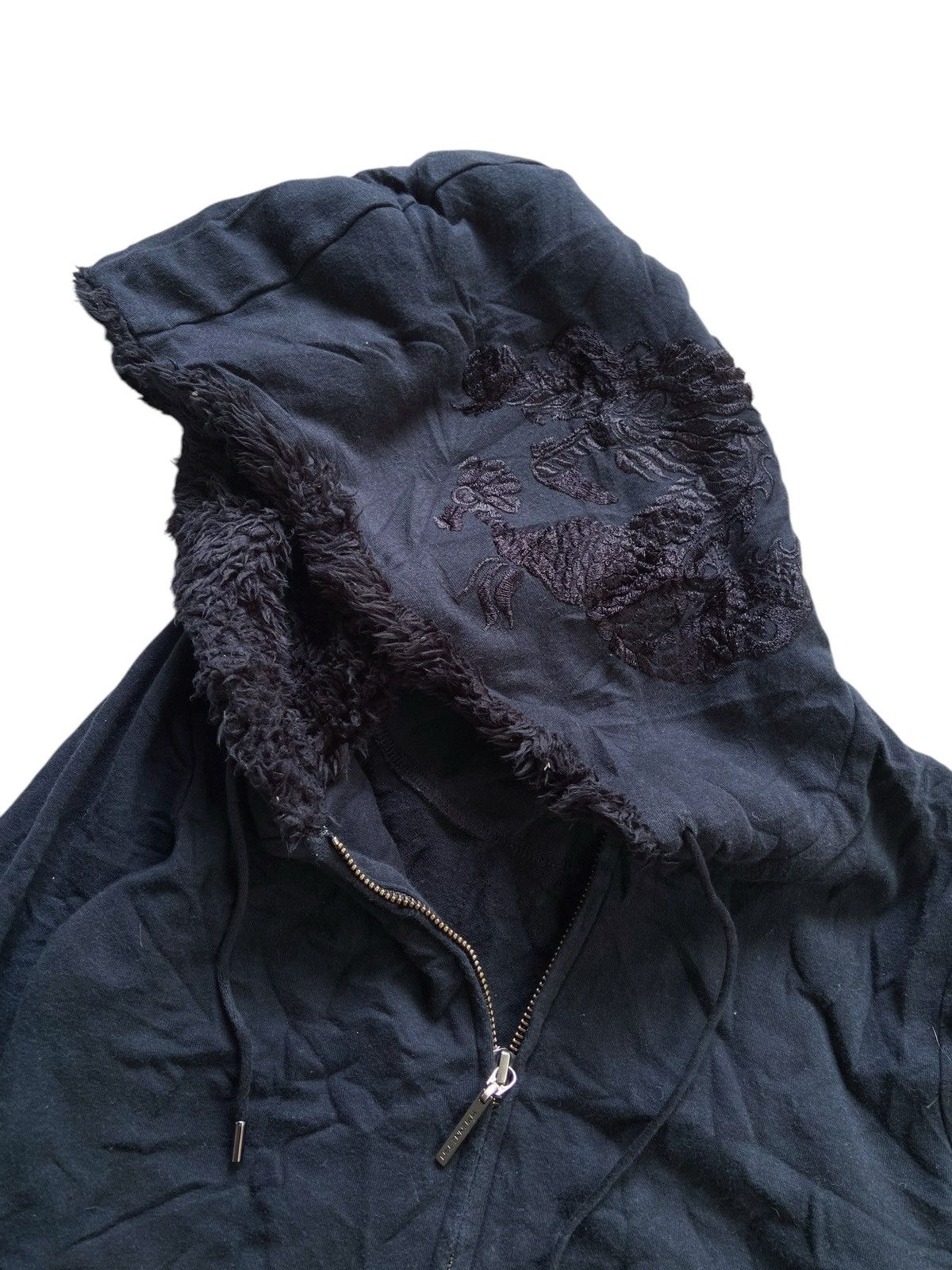 Vivienne Tam VIVIENNE TAM ARCHIVE FUR ZIP HOODIE raf simons rick owens Size S / US 4 / IT 40 - 5 Thumbnail