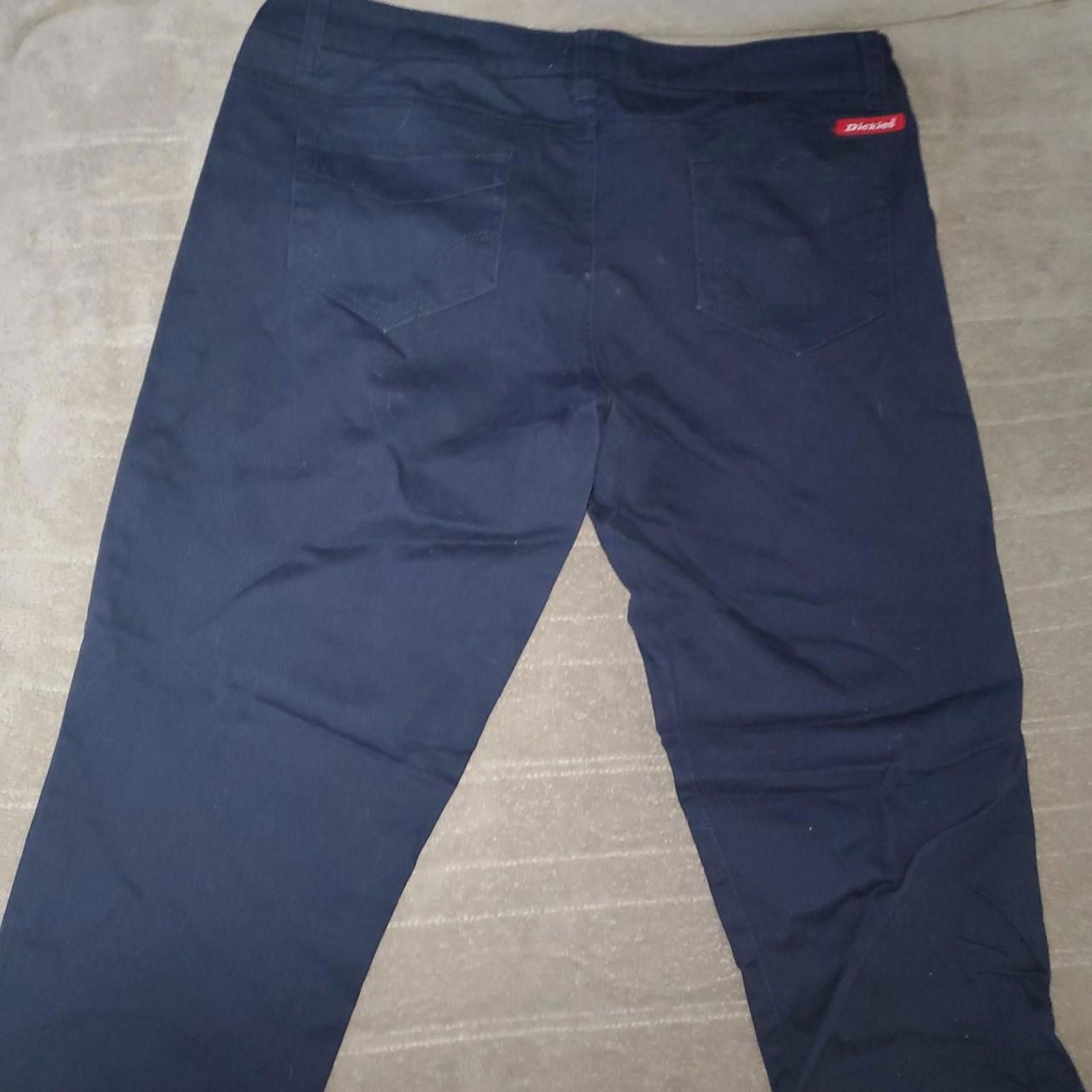 Dickies Dickies Women's Black Trousers Size 36" / US 14 / IT 50 - 3 Thumbnail