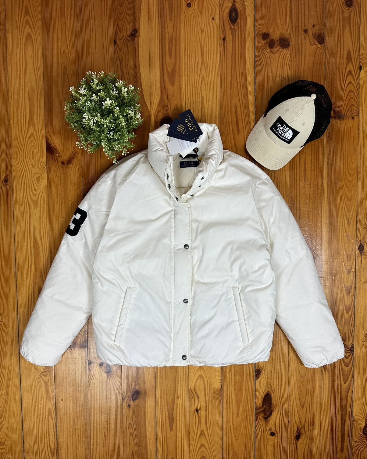Designer × Japanese Brand × Polo Ralph Lauren Polo Ralph Lauren puffer Down jacket New with Tag Size L / US 10 / IT 46 - 1 Thumbnail
