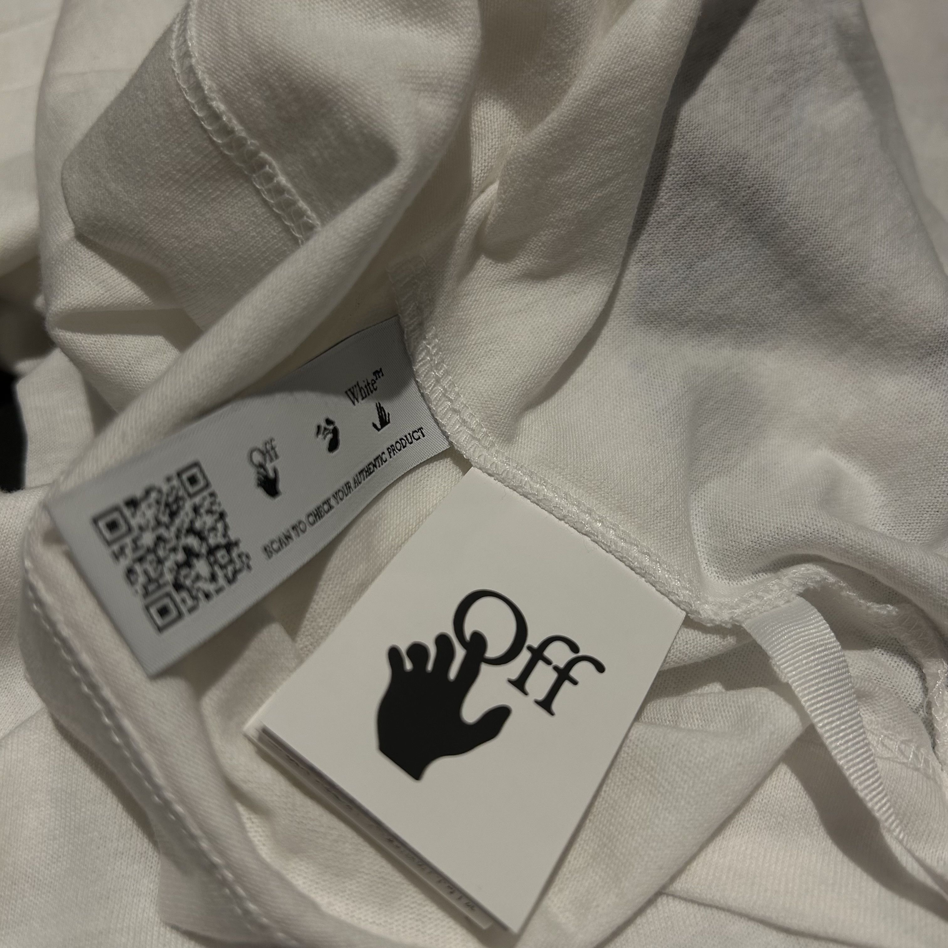 Off-White OFF-WHITE Graffiti Print Logo Tee Size US M / EU 48-50 / 2 - 4 Thumbnail