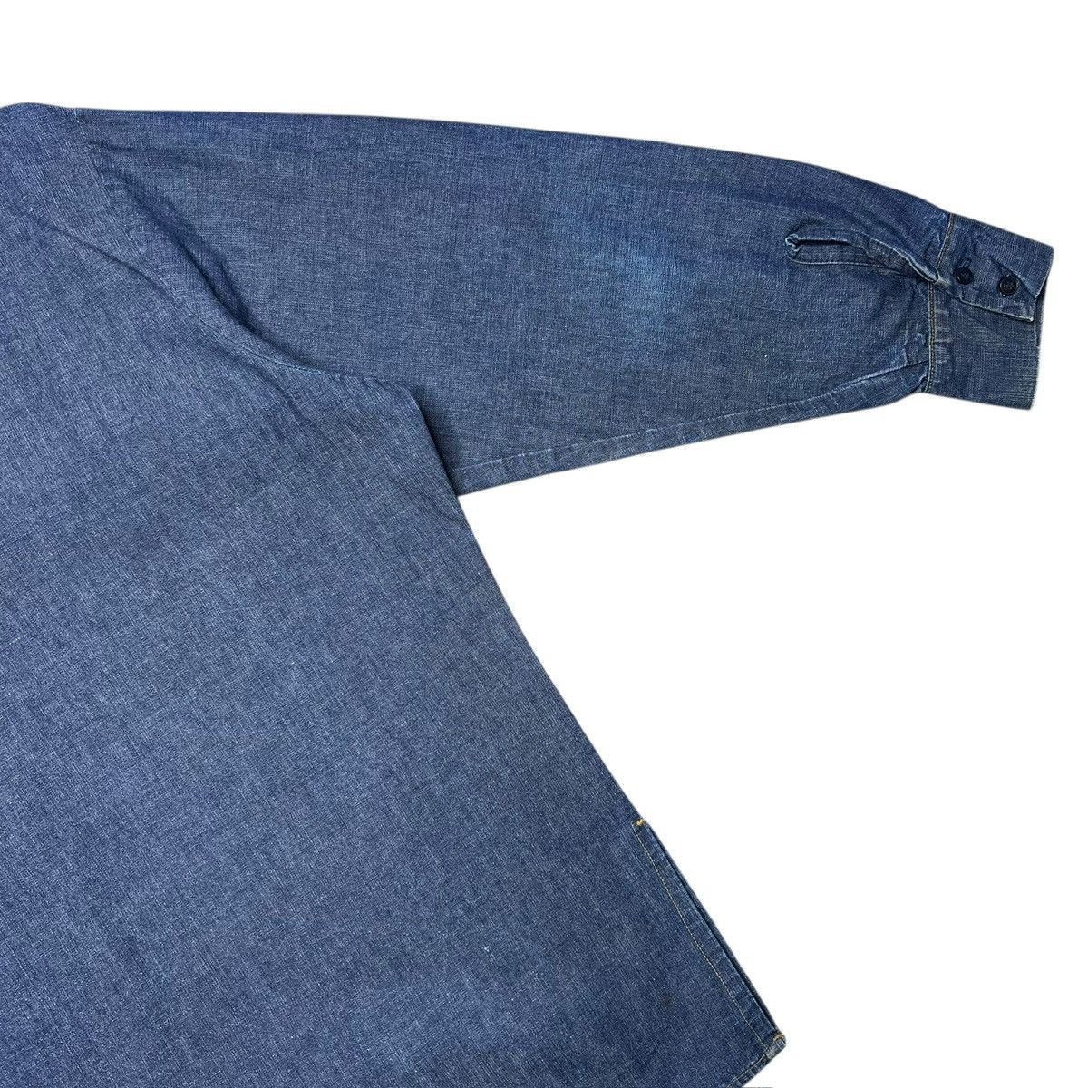 Levi's 1970s Levi’s Orange Tab Denim Button Up Long Sleeve Shirt Size US XL / EU 56 / 4 - 12 Thumbnail