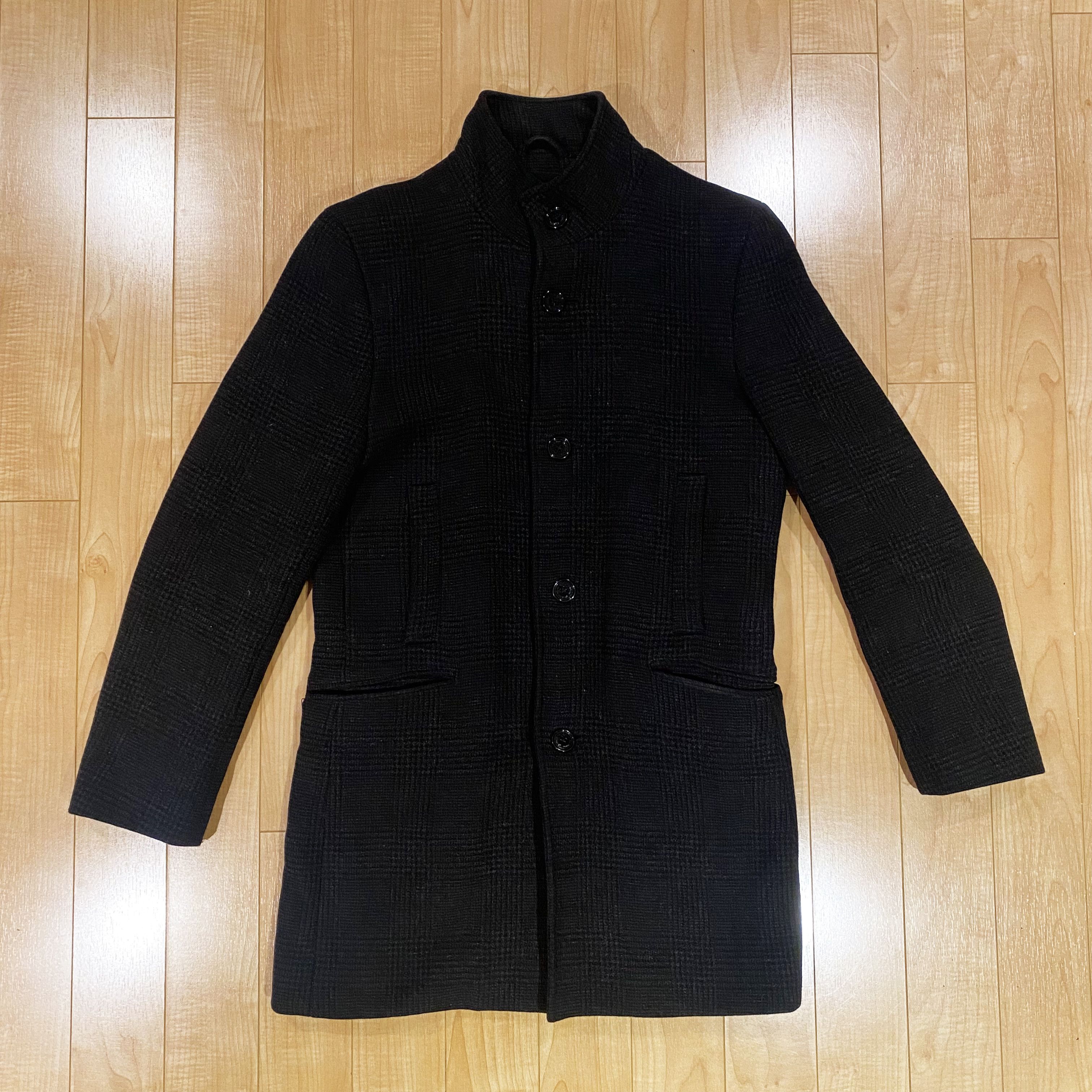 image of Selected Homme - New Mosto Jacket - Checked in Grey, Men's (Size Medium)
