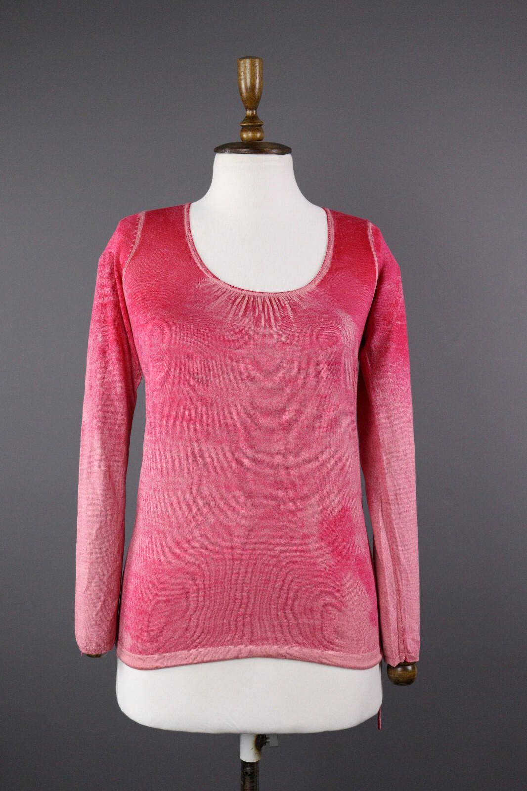 Designer Ladies Sud Express Wool Silk Casual Knit Sweater Size S Size S / US 4 / IT 40 - 1 Thumbnail