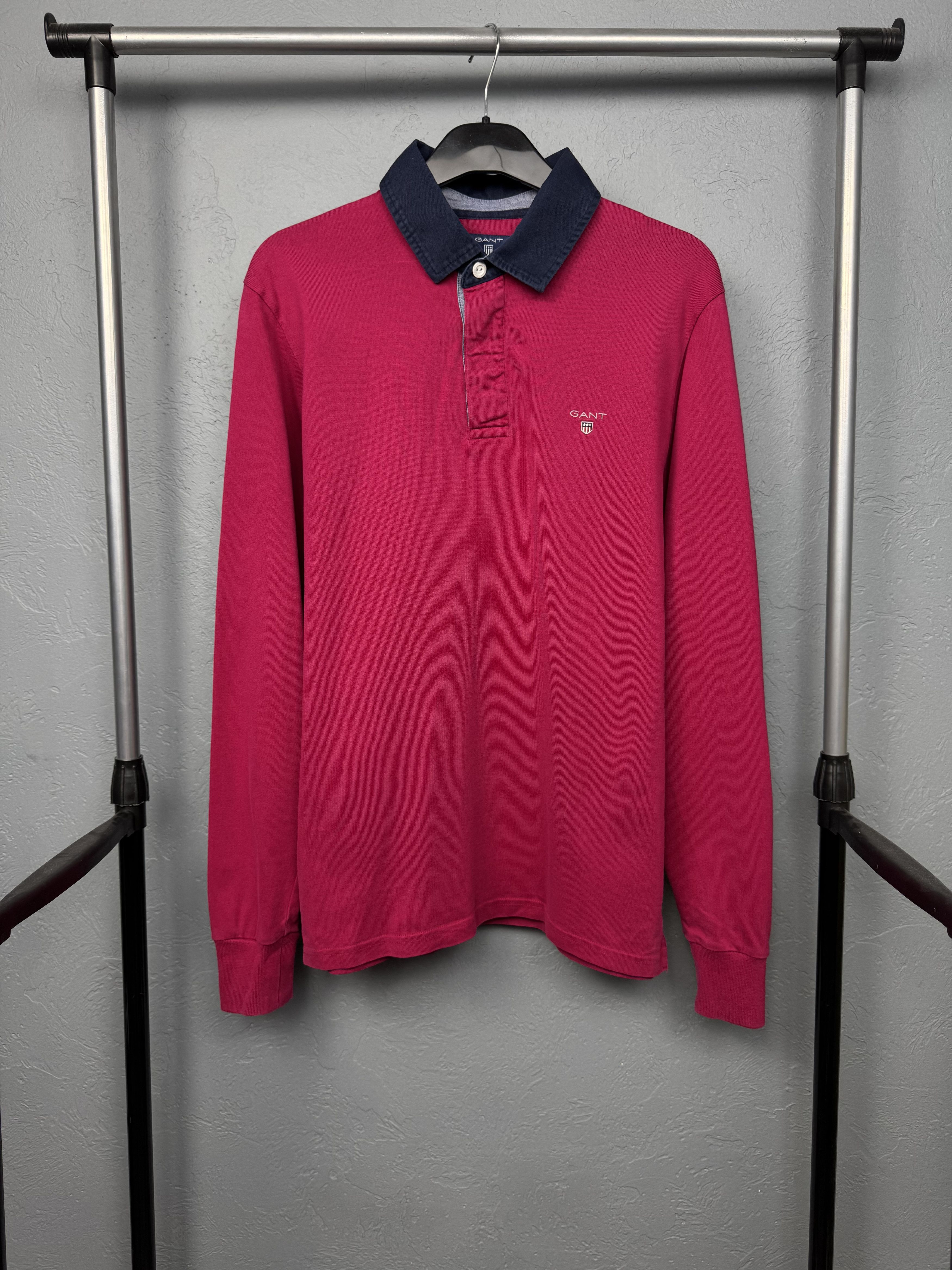 Gant Gant Vintage Mens Rugby Long Sleeve Polo Shirt Size US M / EU 48-50 / 2 - 1 Thumbnail