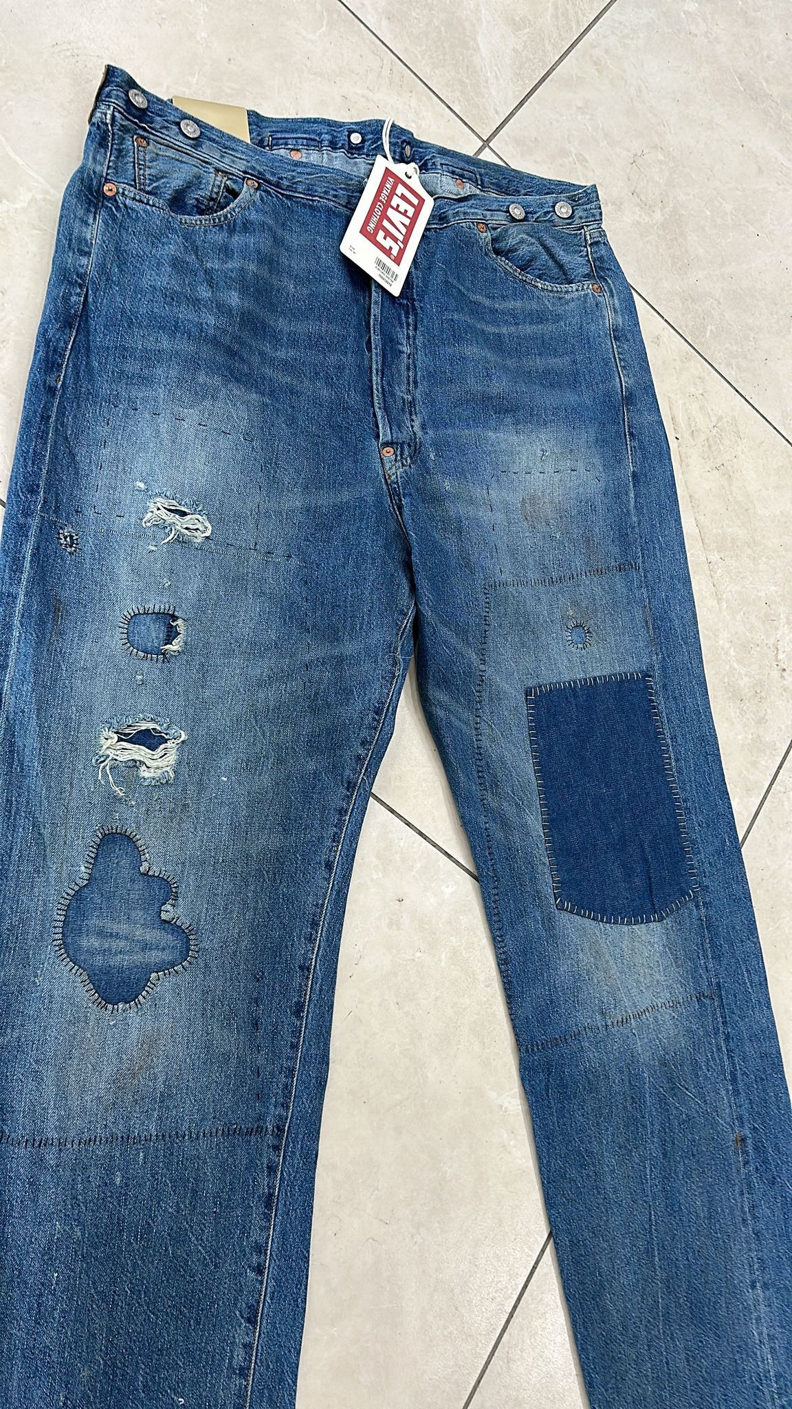 Levi's Vintage Clothing LVC Levi's Vintage Clothing 1915 501XX BigE Selvedge Jeans Size US 36 / EU 52 - 6 Thumbnail