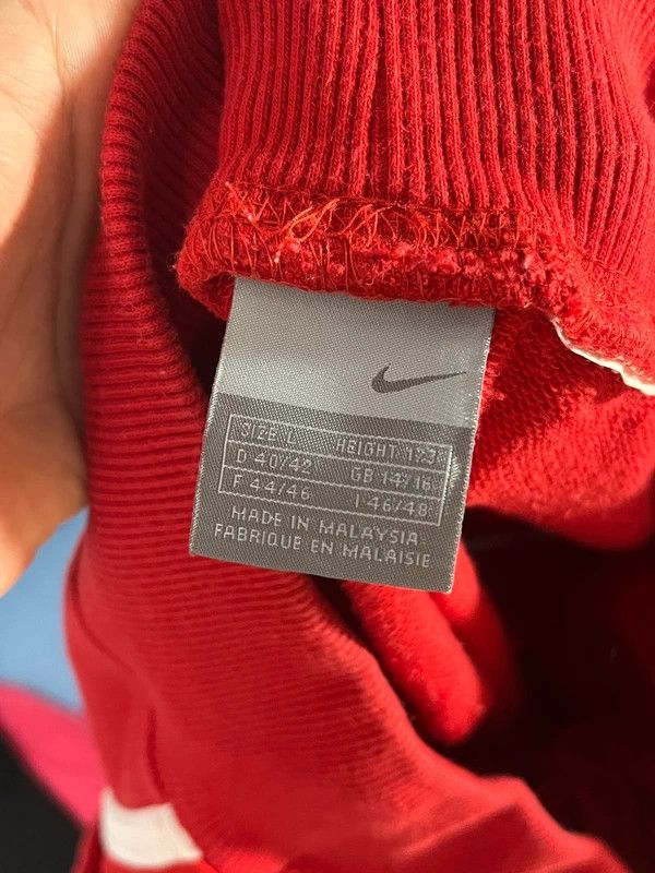 Nike Nike Red Tennis Skirt Genuine 2000s Size 32" / US 10 / IT 46 - 2 Thumbnail