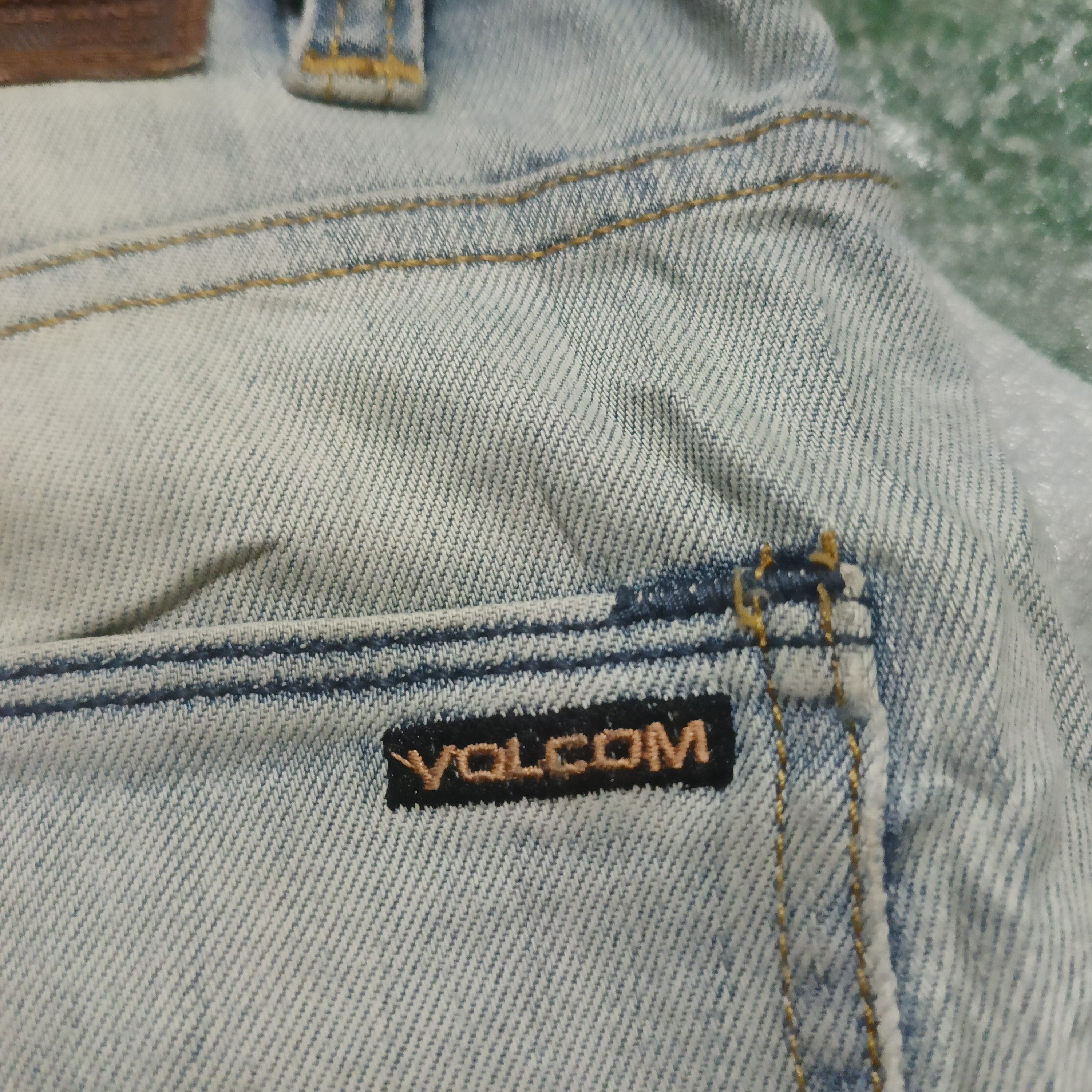Volcom Volcom Stone Distressed denim Solver Modern Straight Size US 35 - 23 Thumbnail