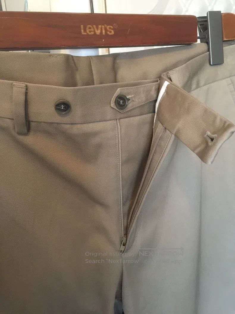 Valentino Valentino khaki pants Size US 32 / EU 48 - 4 Thumbnail
