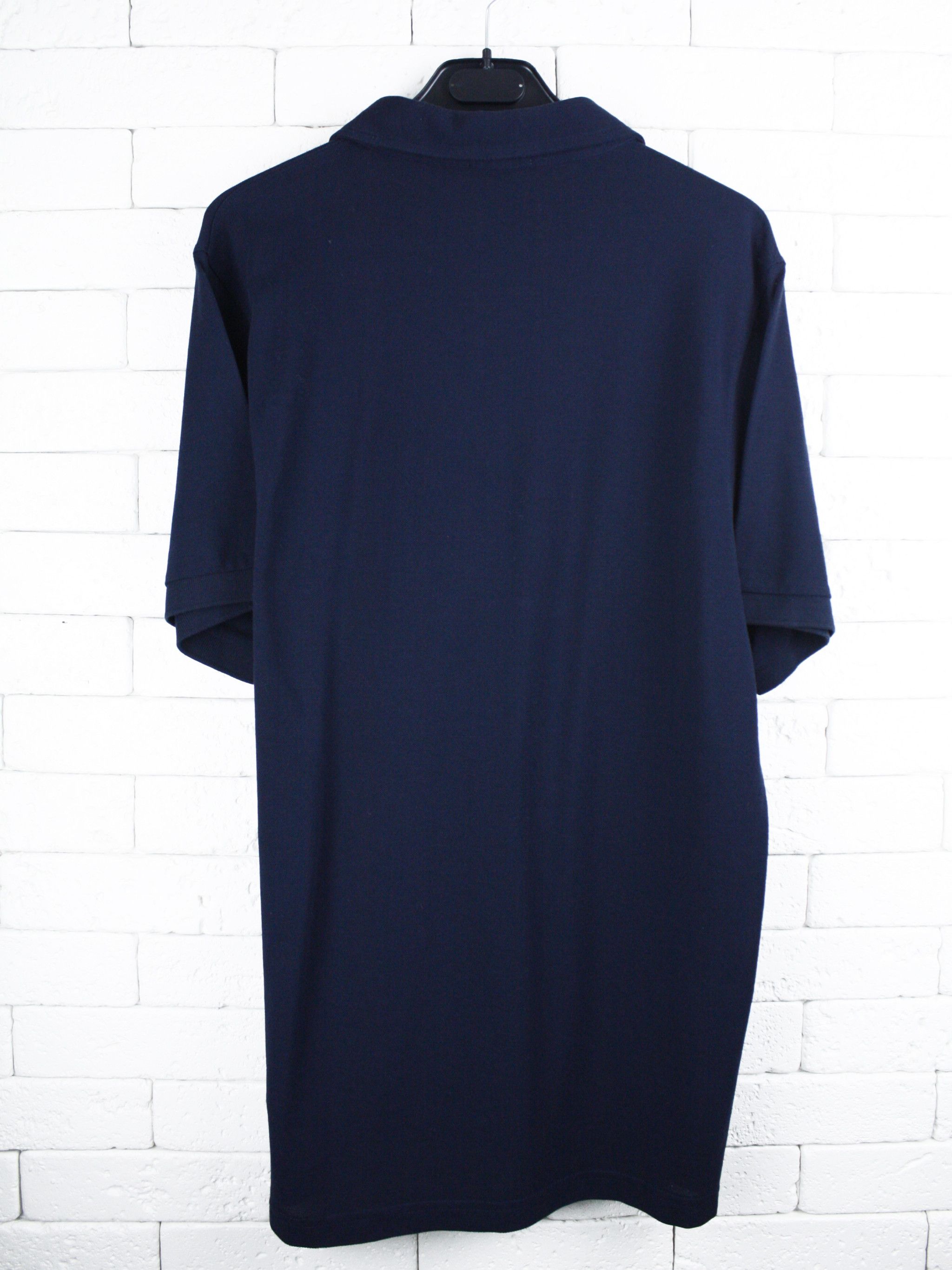 Burberry Burberry Navy Blue Polo Shirt Nova Check PlacketvVintage Size US XL / EU 56 / 4 - 2 Thumbnail